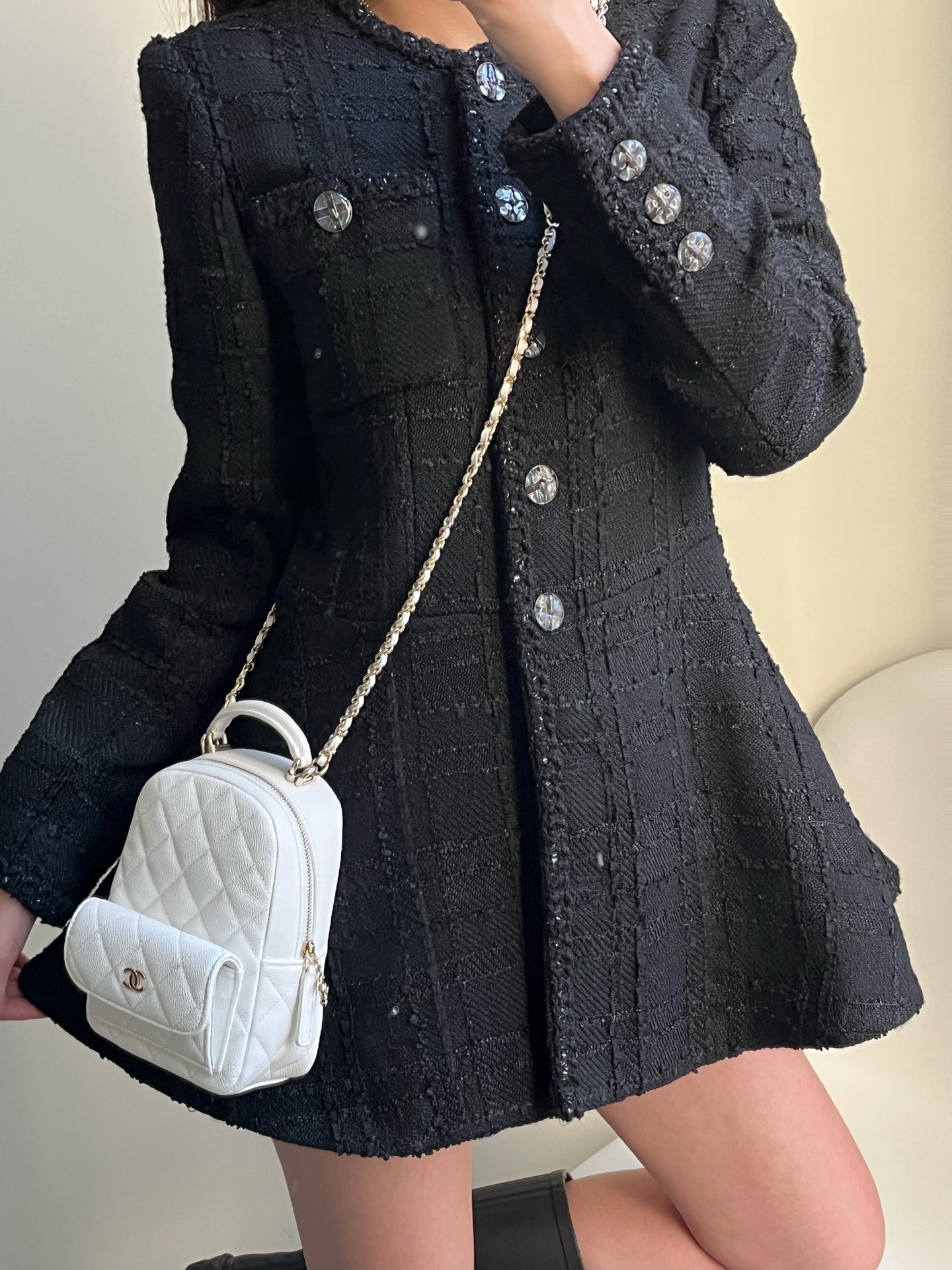 Ch@nel Mini Backpack-22*18*10CM