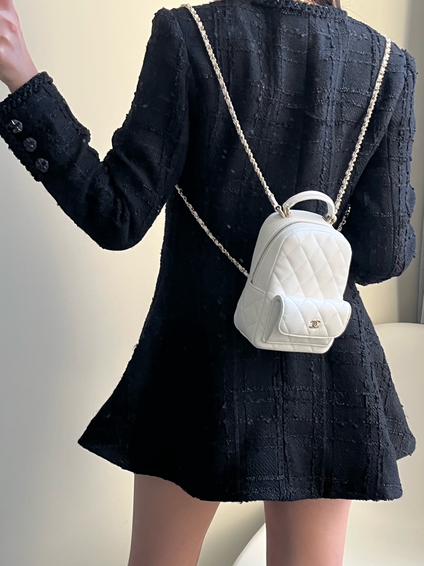 Ch@nel Mini Backpack-22*18*10CM