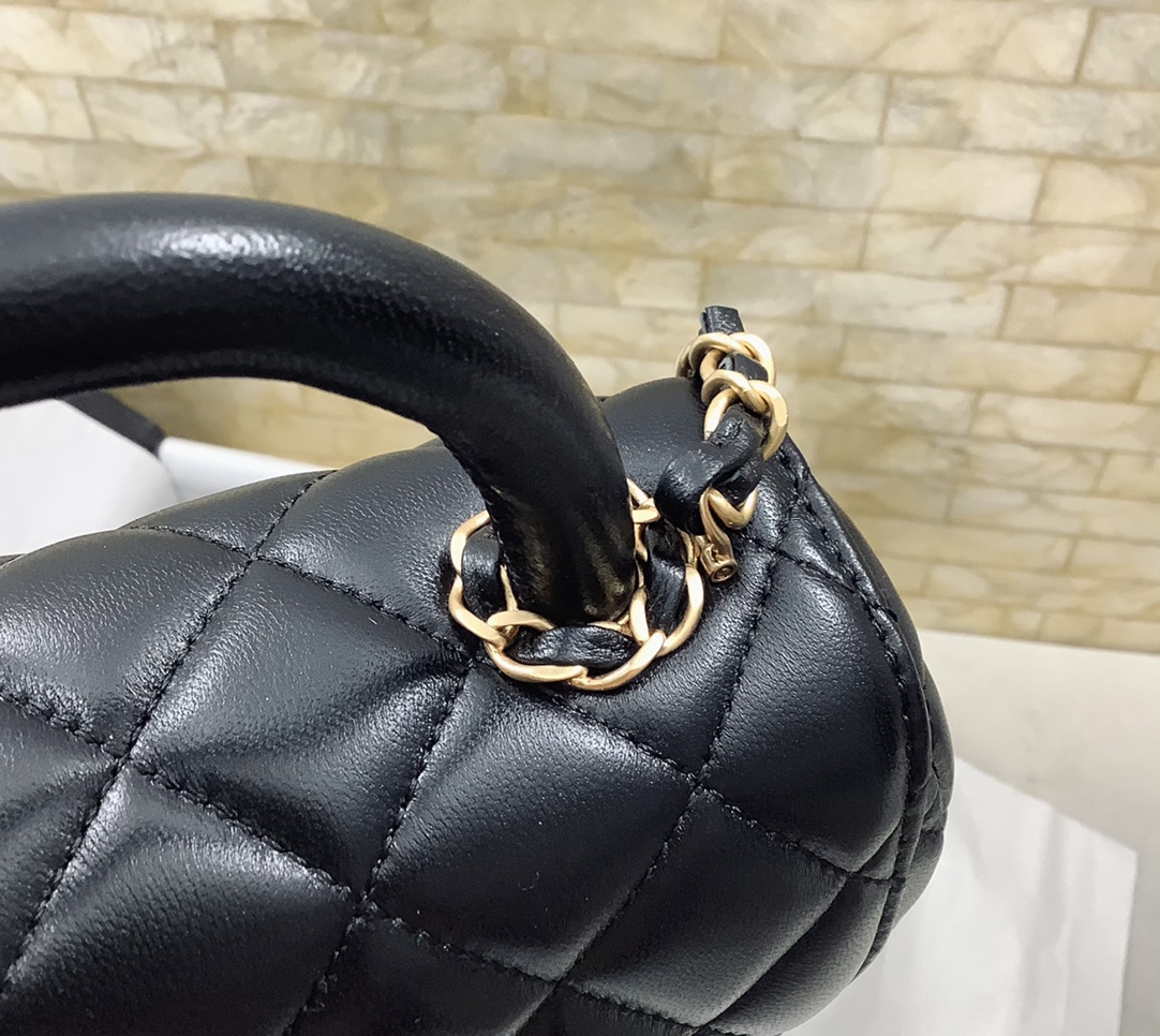 Ch@nel 2024SS Grip Mini Bag-11.5*20.5*5.5CM