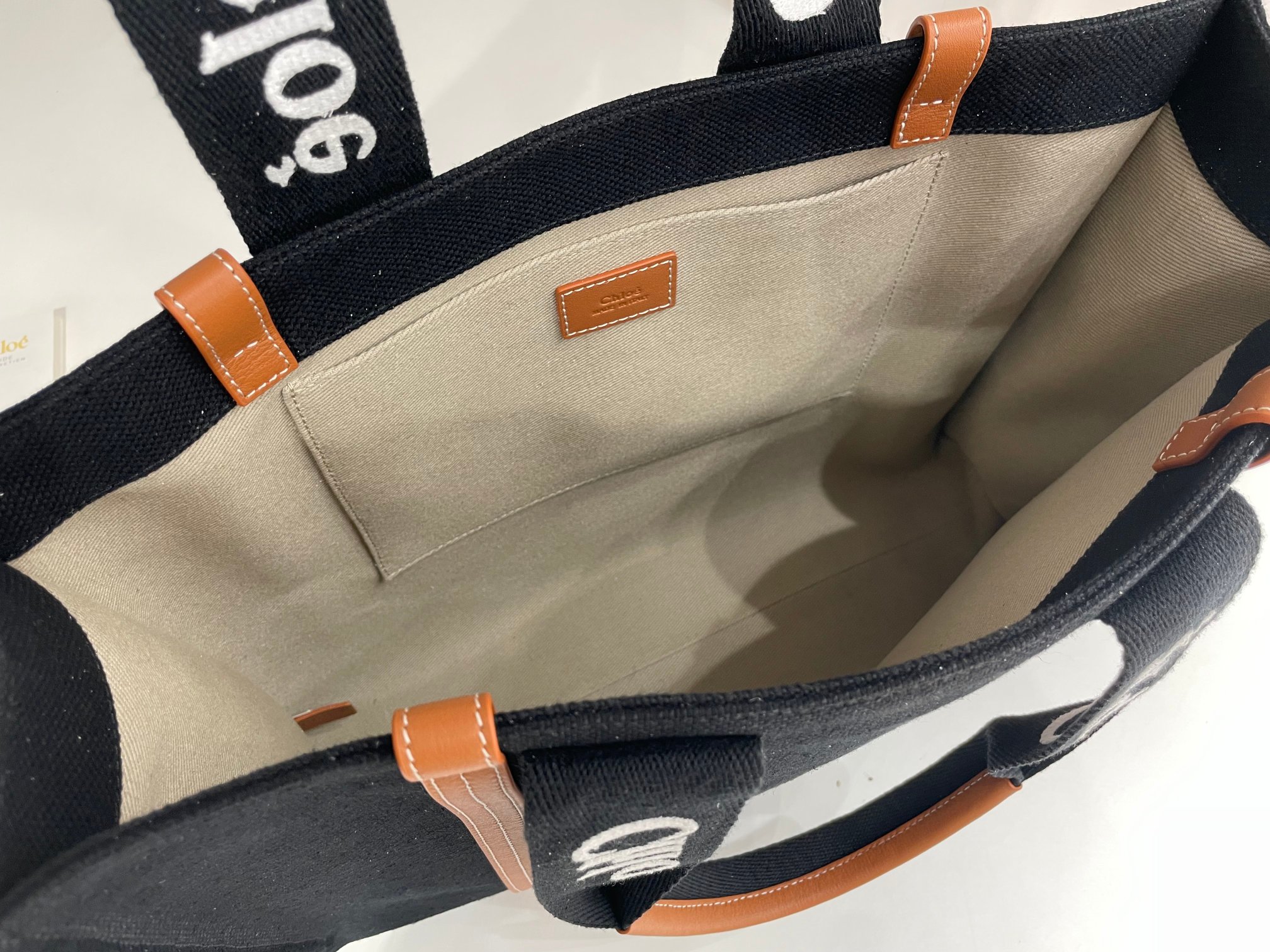 Chloe Woody Tote Bag