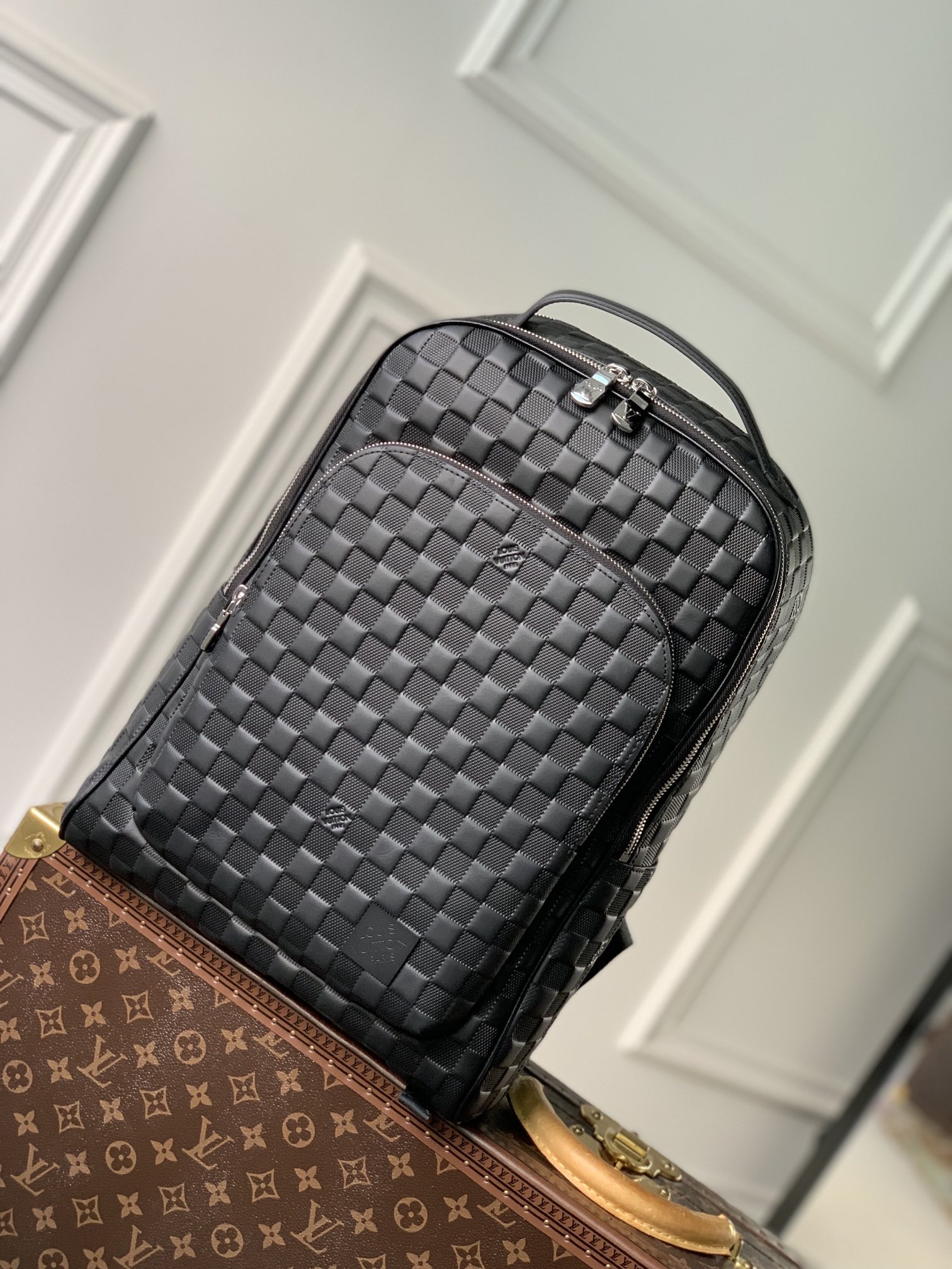 l**is V*t*n ahx damier infini avenue backpack n4050-40*31*15cm