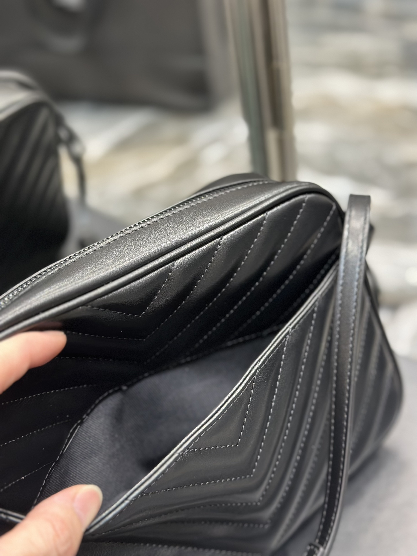 YSL Lou Camera Bag（New Version)-‎23*16*6CM