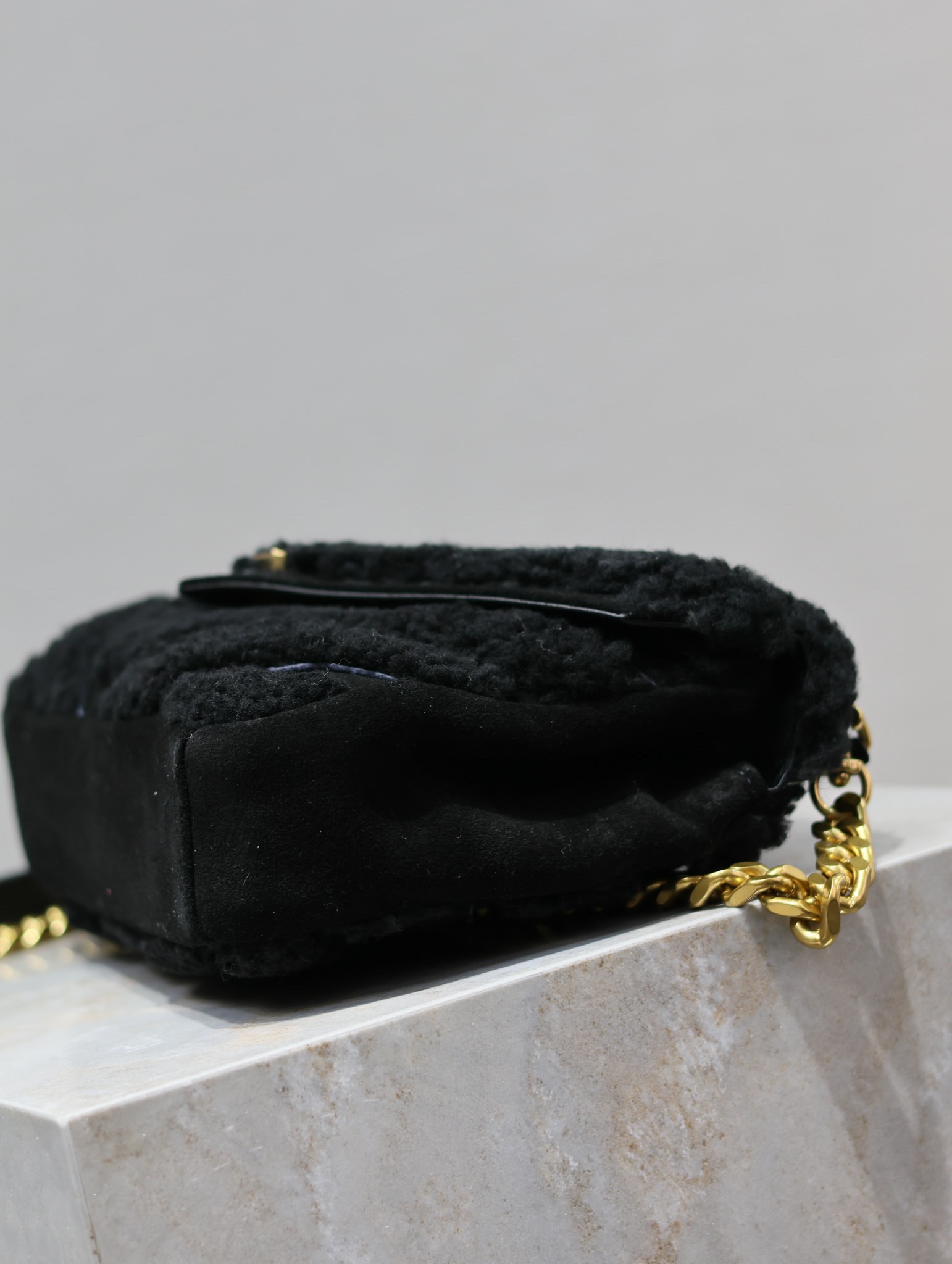 YS L Monogram College Bag-24*17*7CM