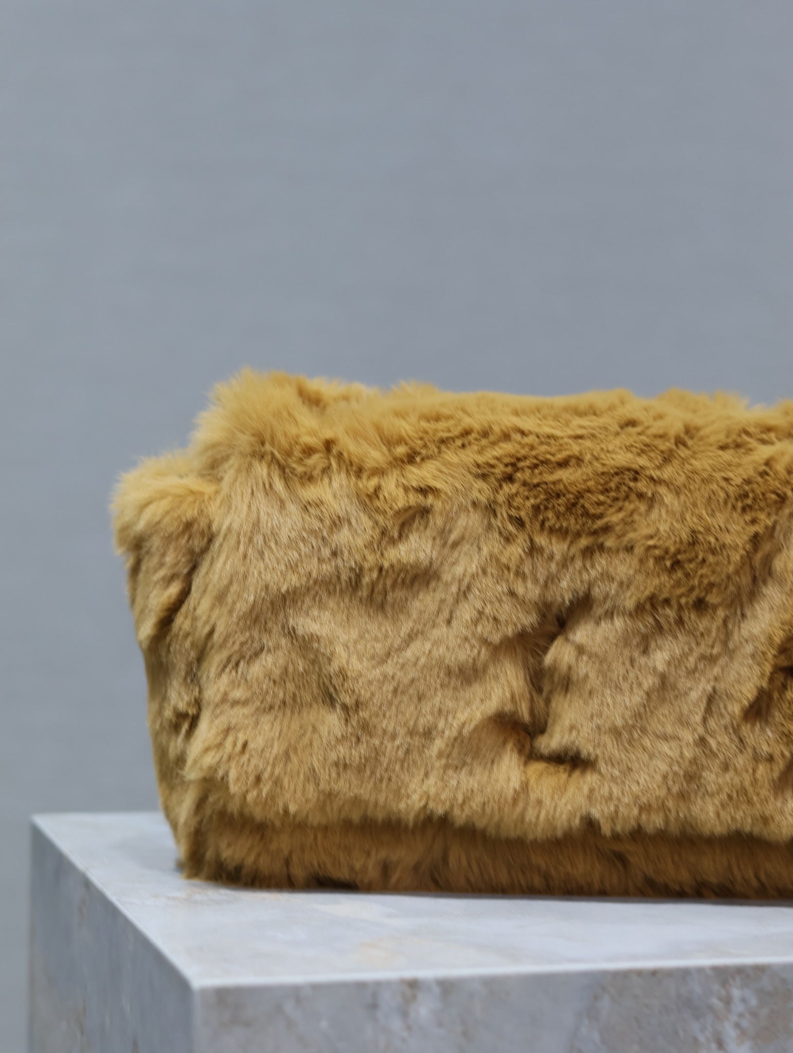 YSL Rabbit Fur Kate Bags-22×14×5CM