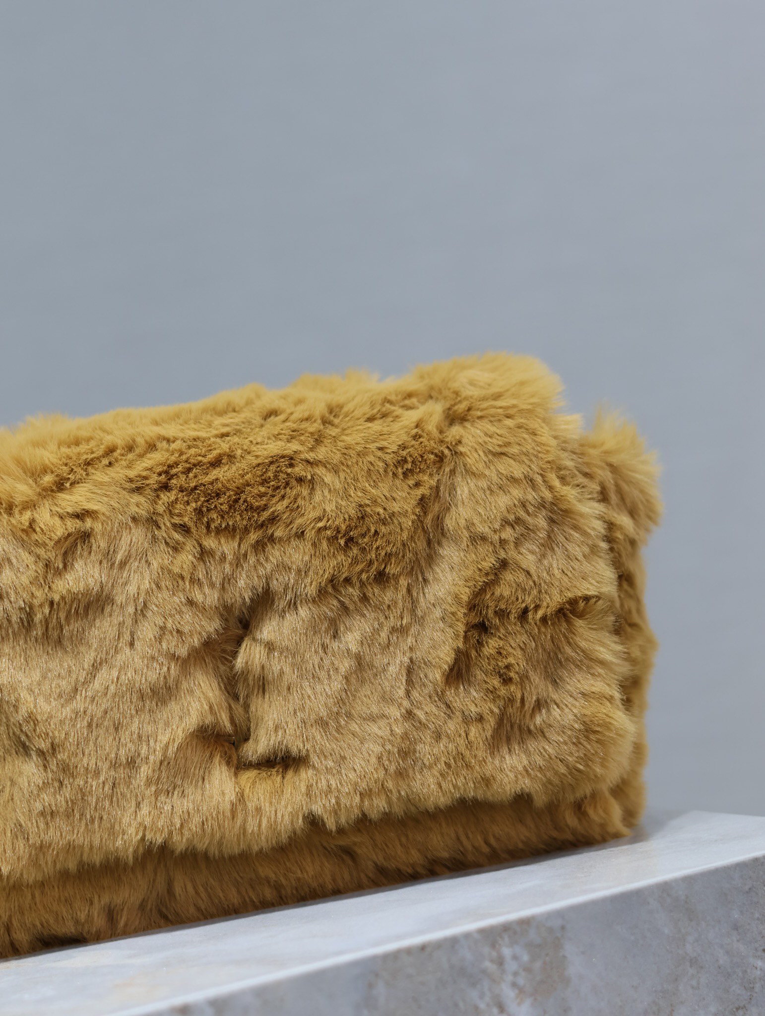 YSL Rabbit Fur Kate Bags-22×14×5CM