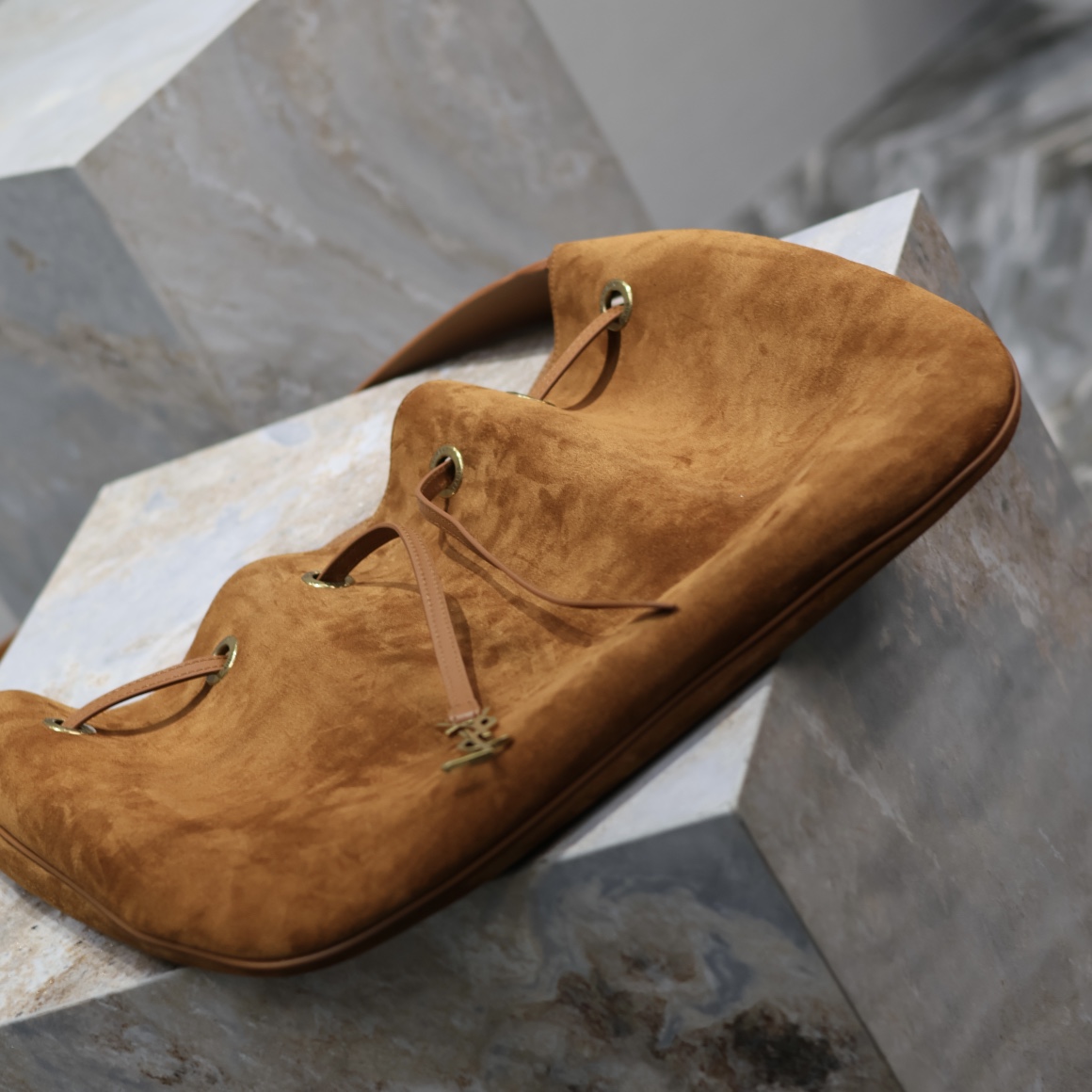 YSL Flat Hobo Bag-44×33×2.5CM