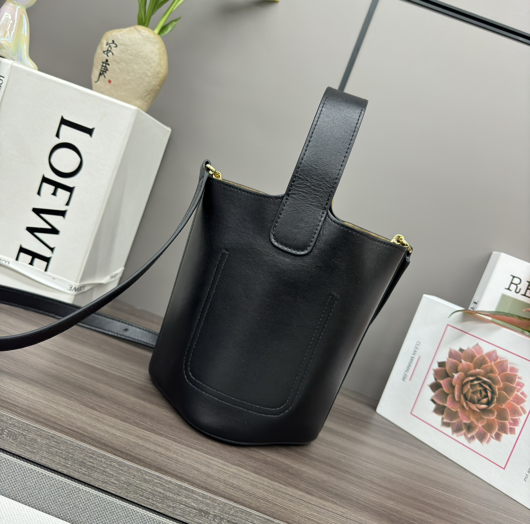 Loewe Mini Pebble Bucket Bag-16*16*19.5CM