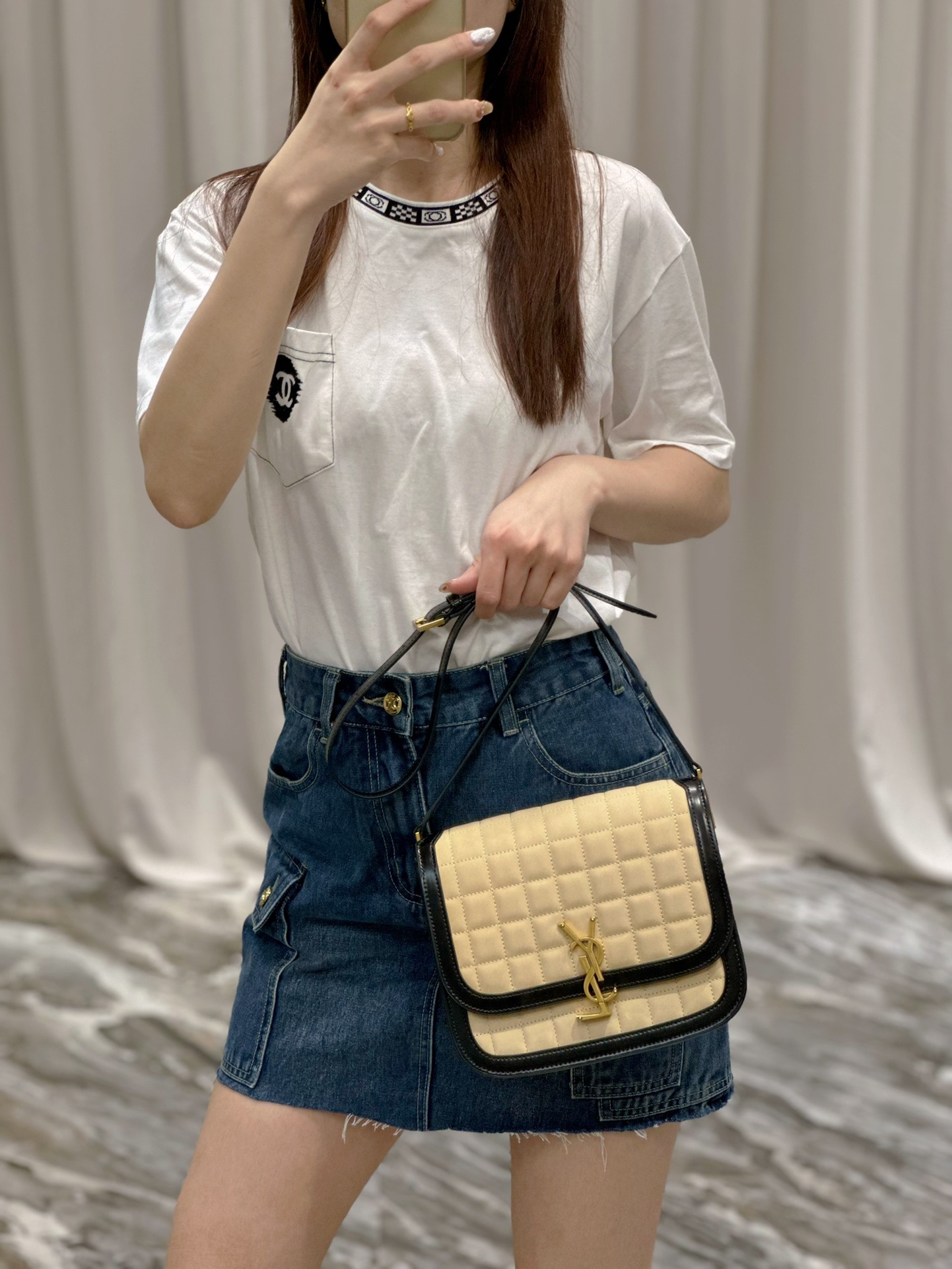 YSL Solferino Box Bag-23×16×6CM