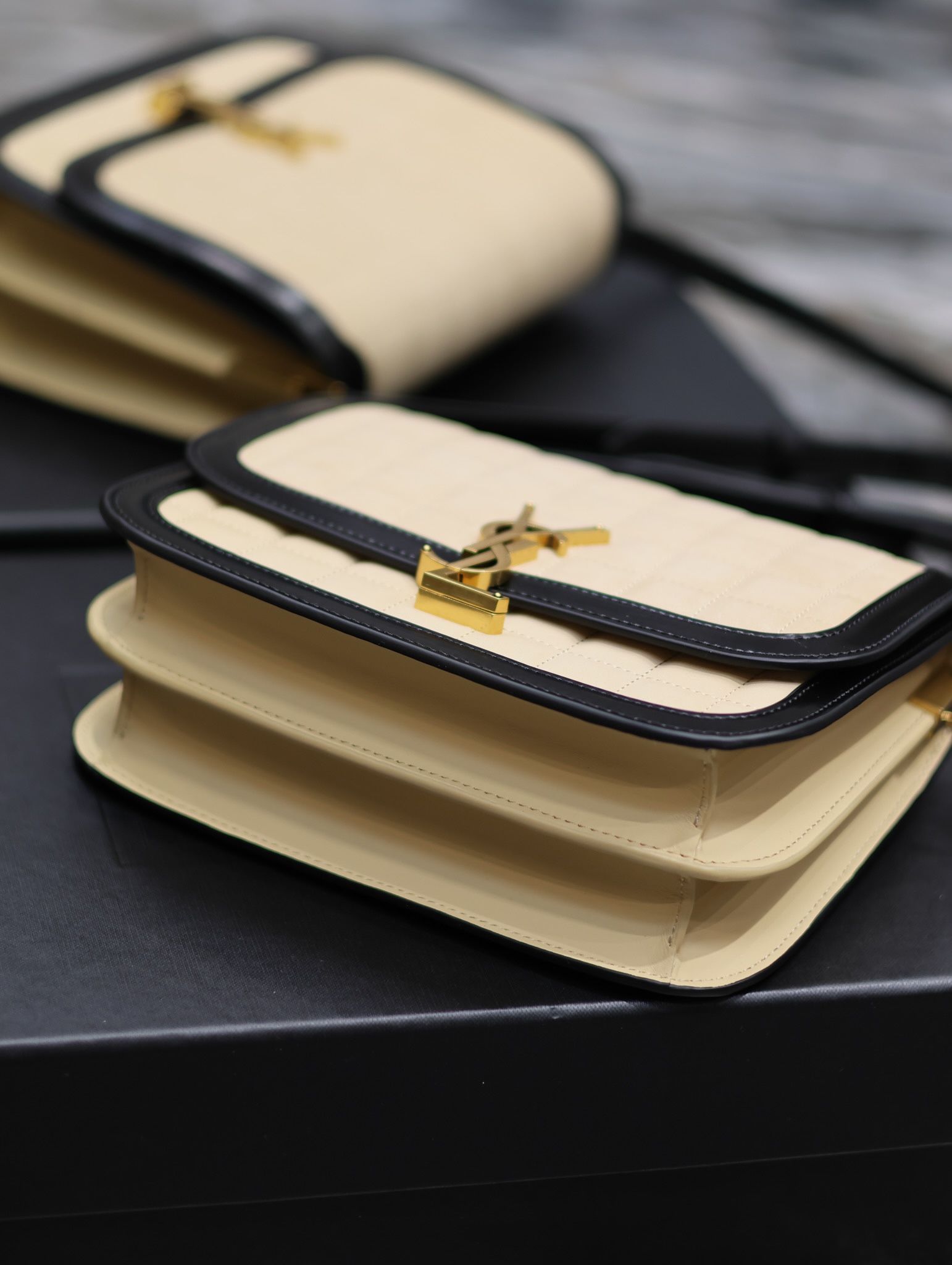 YSL Solferino Box Bag-19×13×5CM