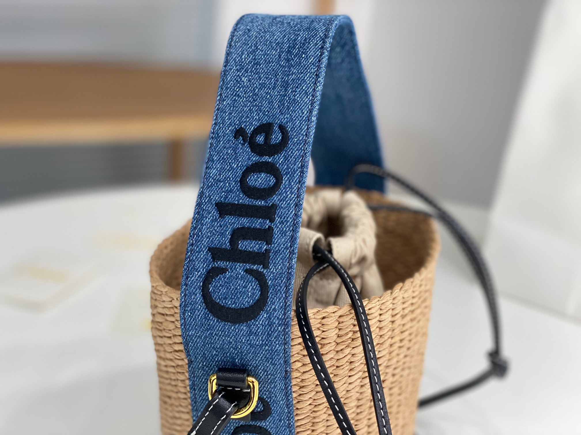 Chloe Woody Bucket Bag