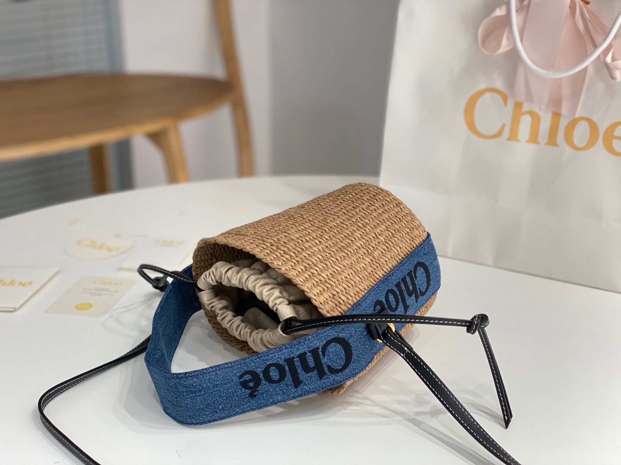 Chloe Woody Bucket Bag