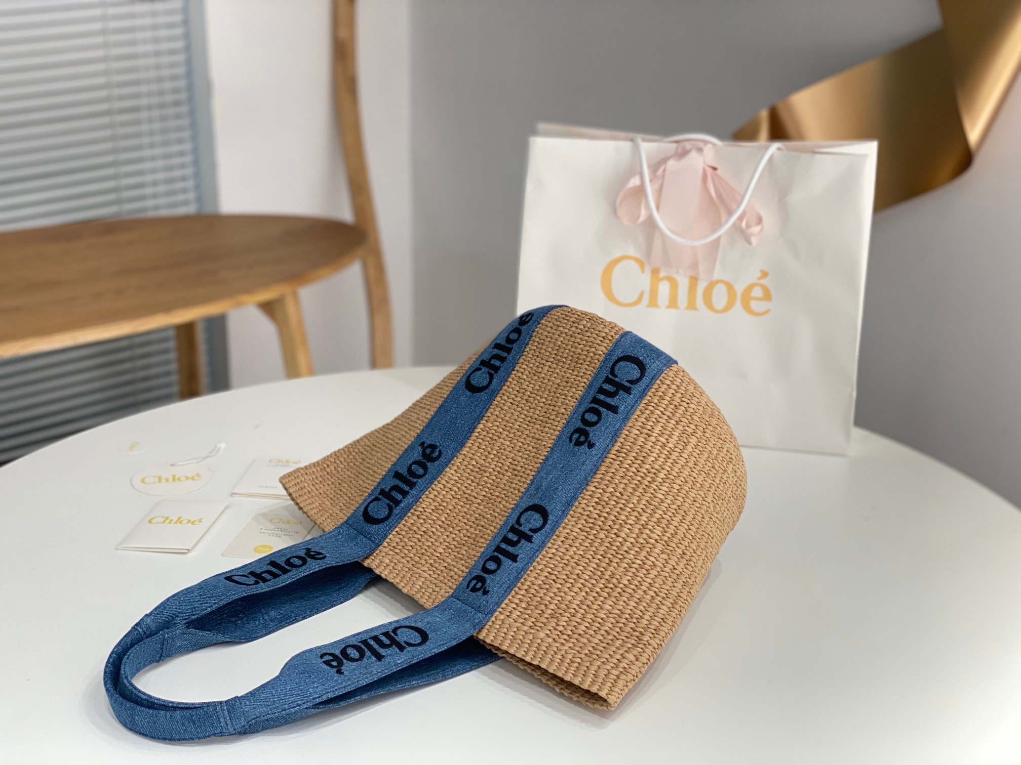 Chloe Woody Bucket Bag-28*48*28CM