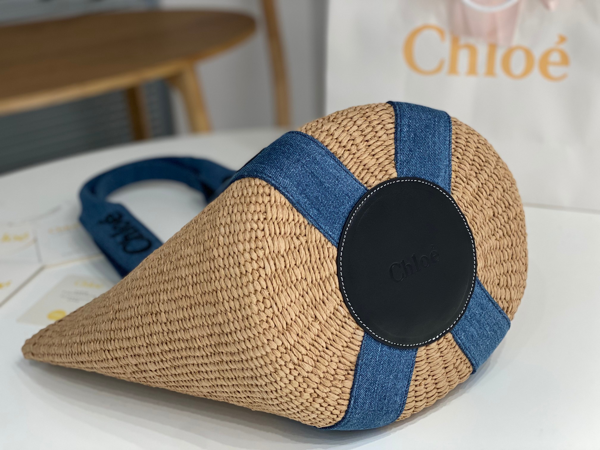 Chloe Woody Bucket Bag-28*48*28CM