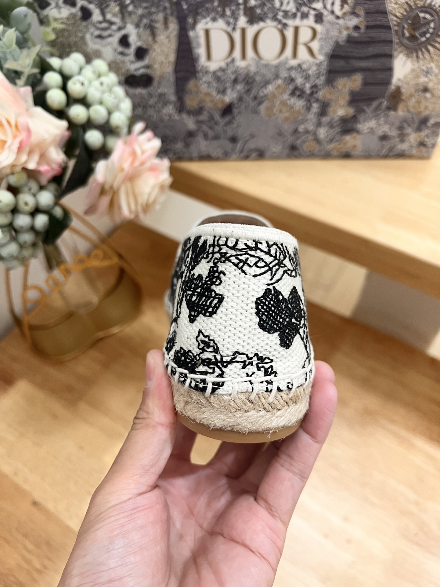 D*or oblique espadrilles