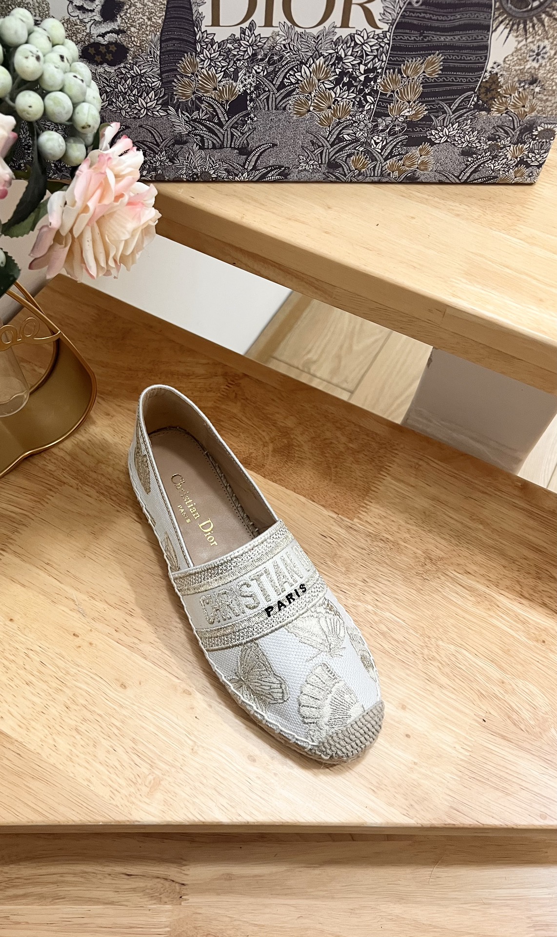 D*or oblique espadrilles