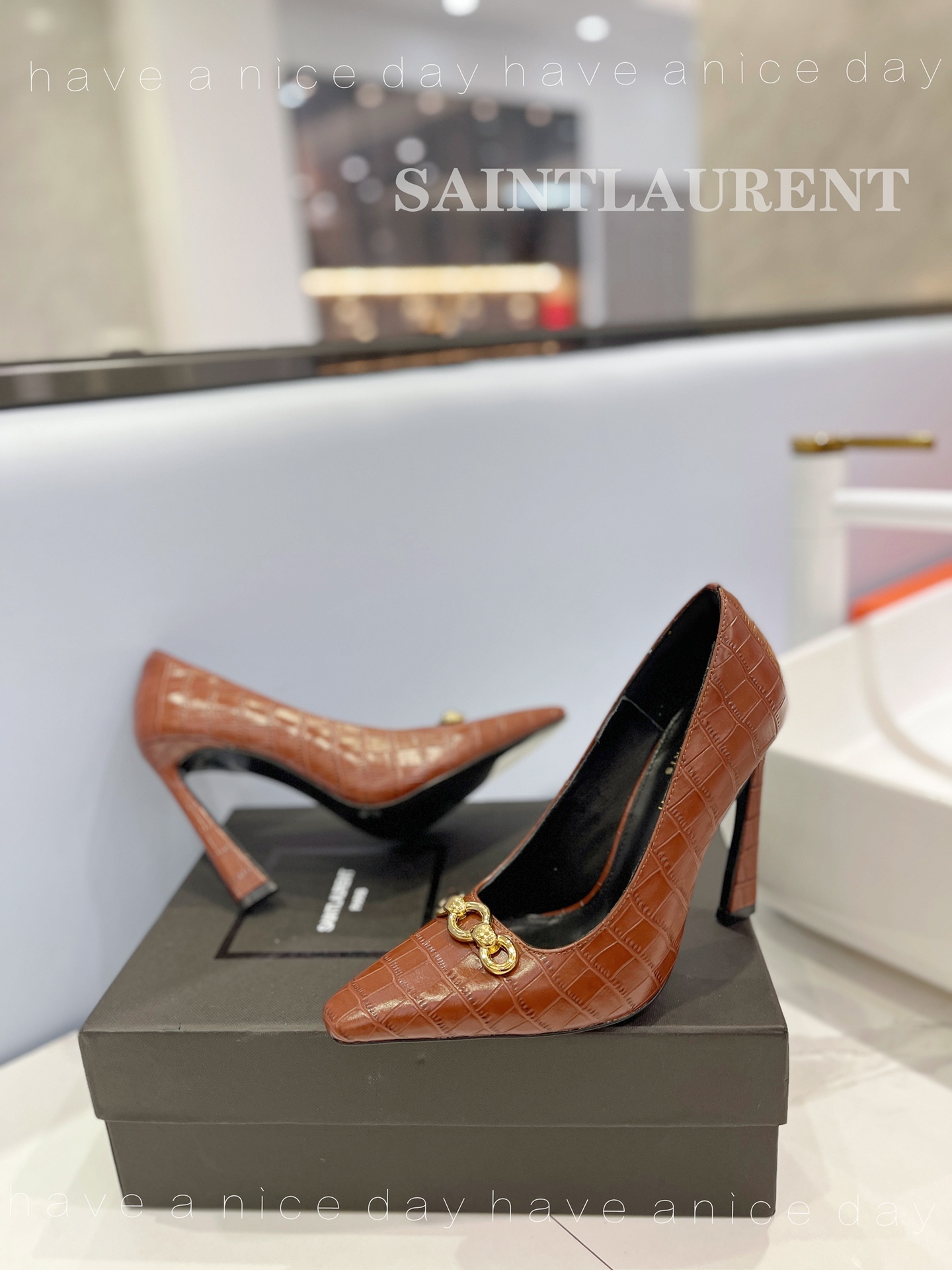 YSL 2024ss Heels-10.5CM