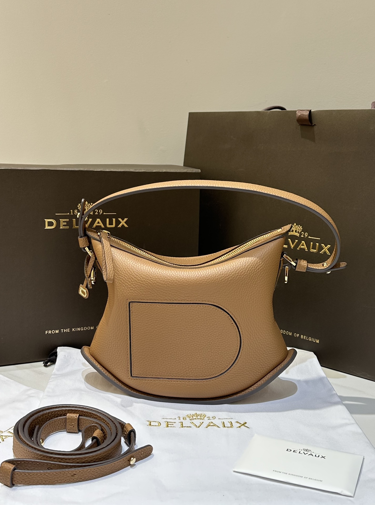 Delvaux Pin Swing Tote-29*9*20CM