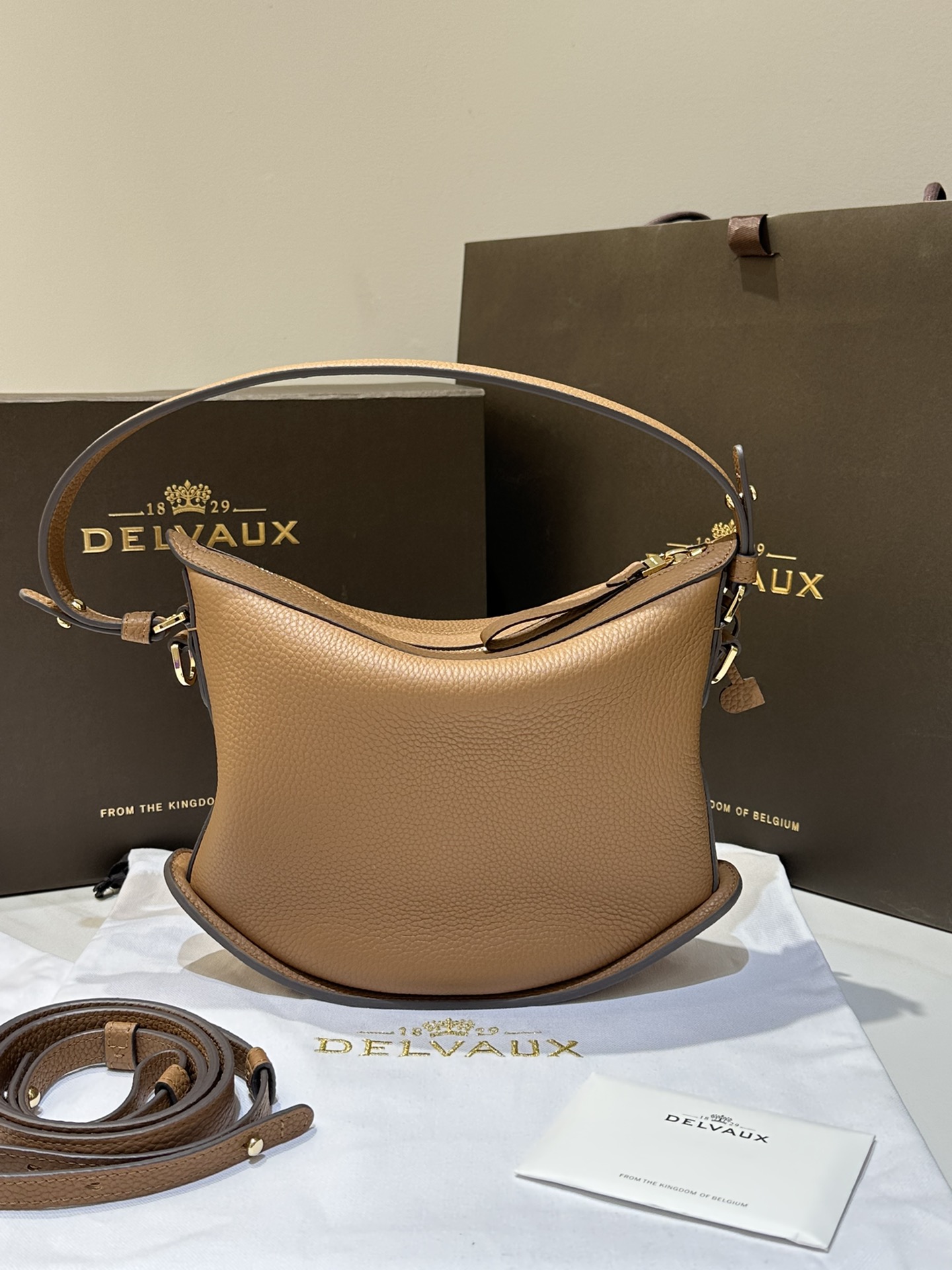 Delvaux Pin Swing Tote-29*9*20CM