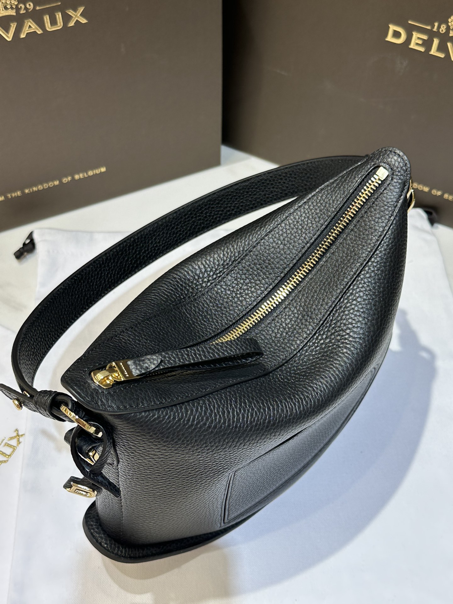 Delvaux Pin Swing Tote-29*9*20CM