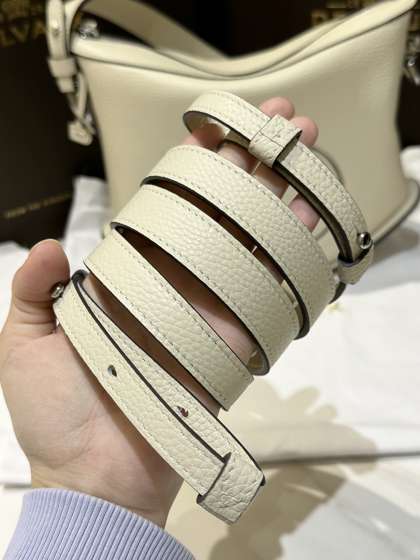 Delvaux Pin Swing Tote-29*9*20CM