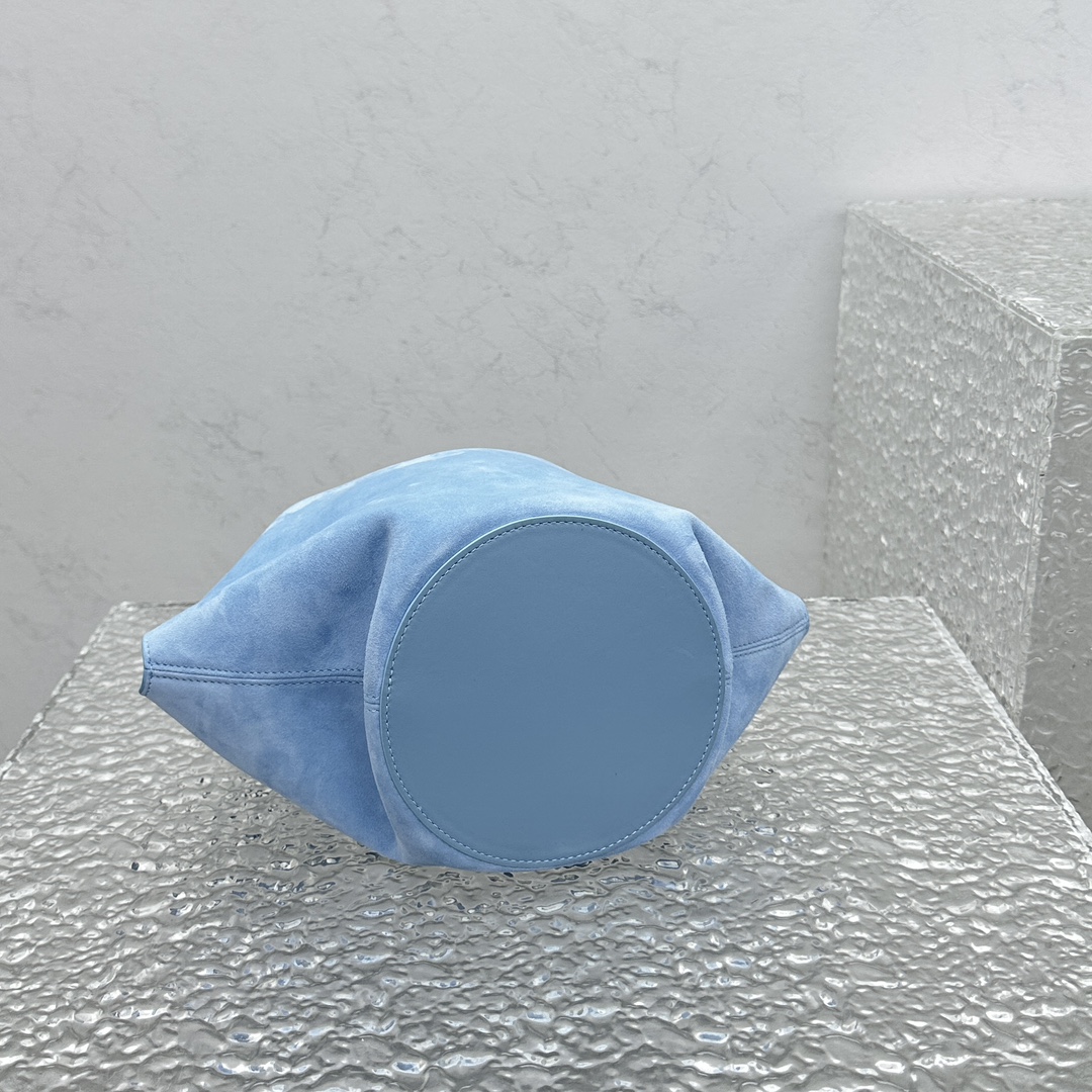 Khaki Lotus Mini Matte Handbag-16*16*15CM