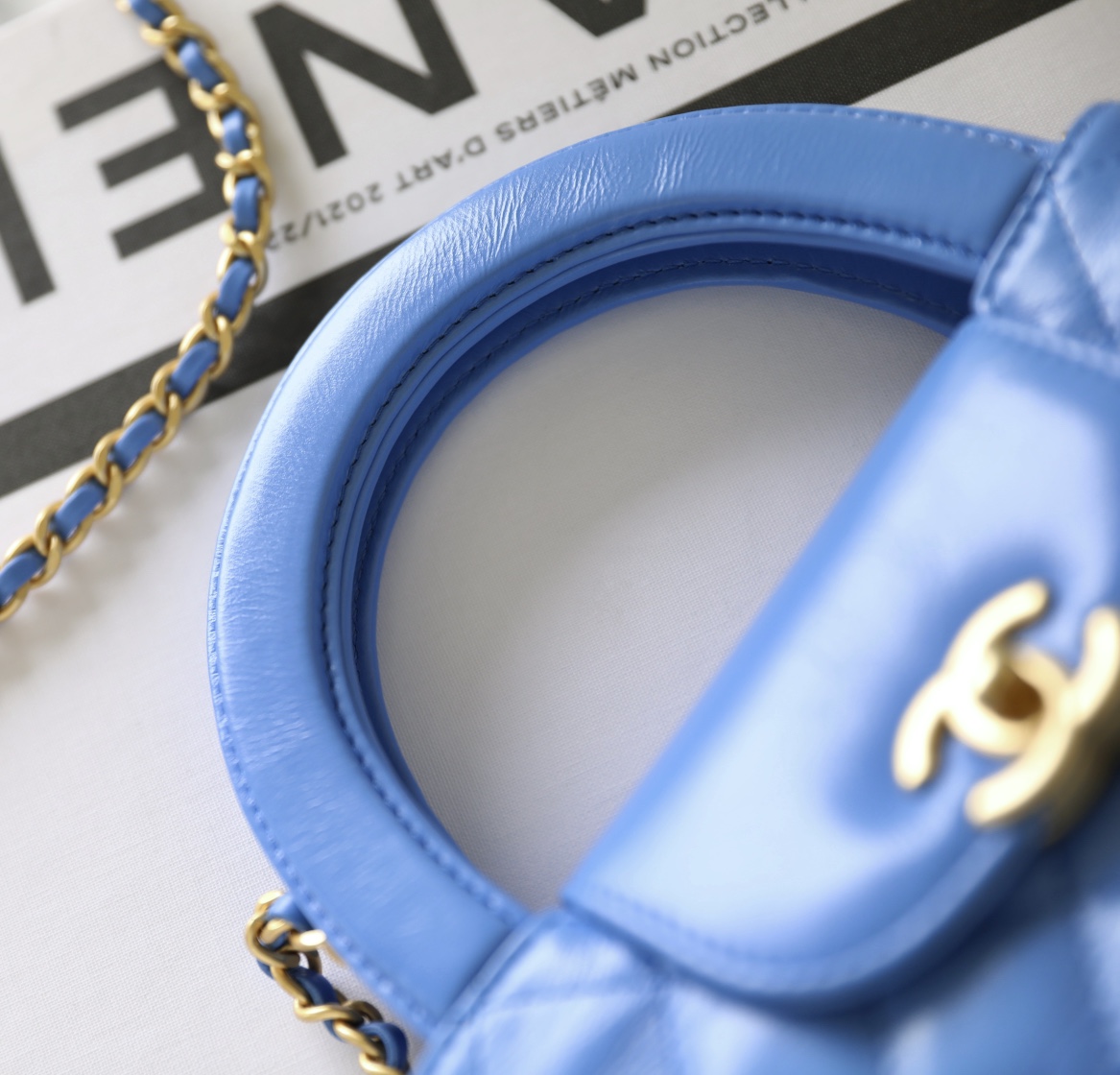 Ch@Nel Kelly Chain Bag-13*19*7CM