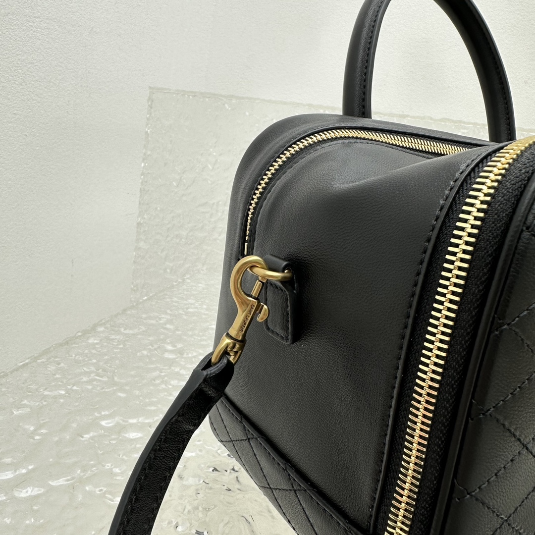 YSL Liya Vintage Bowling Bag-31x16x13CM