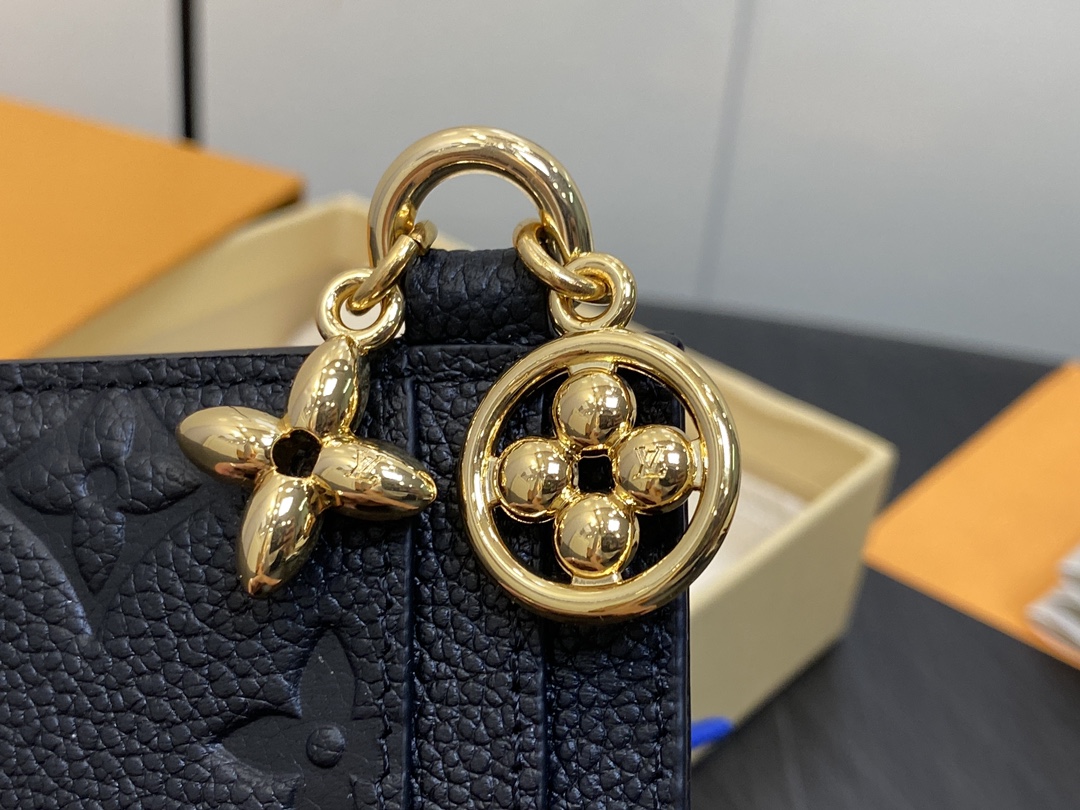 l**is V*t*n flora card holder-10.2*7.3*0.3cm