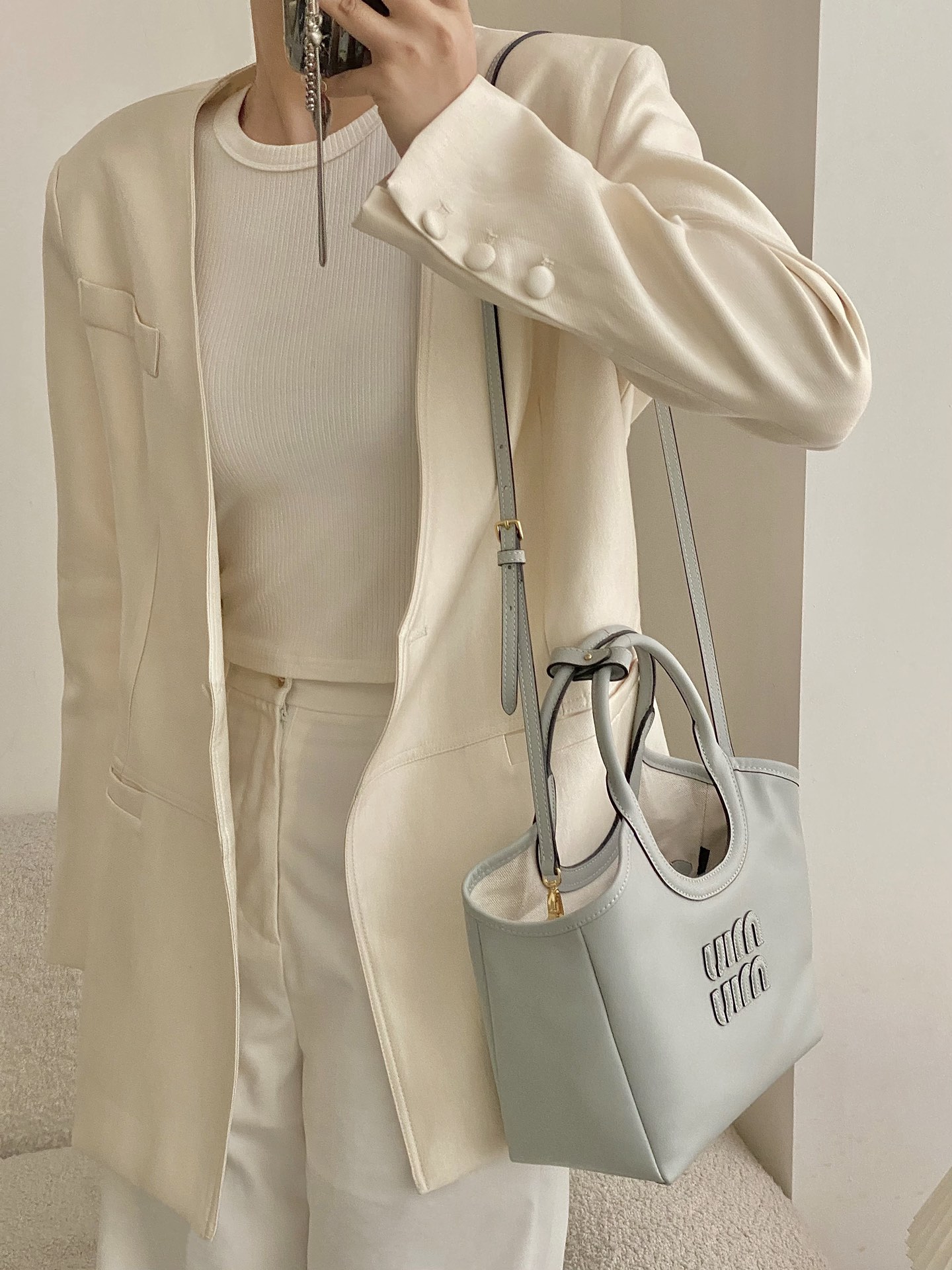 MiuMiu Tote-40×39×18CM