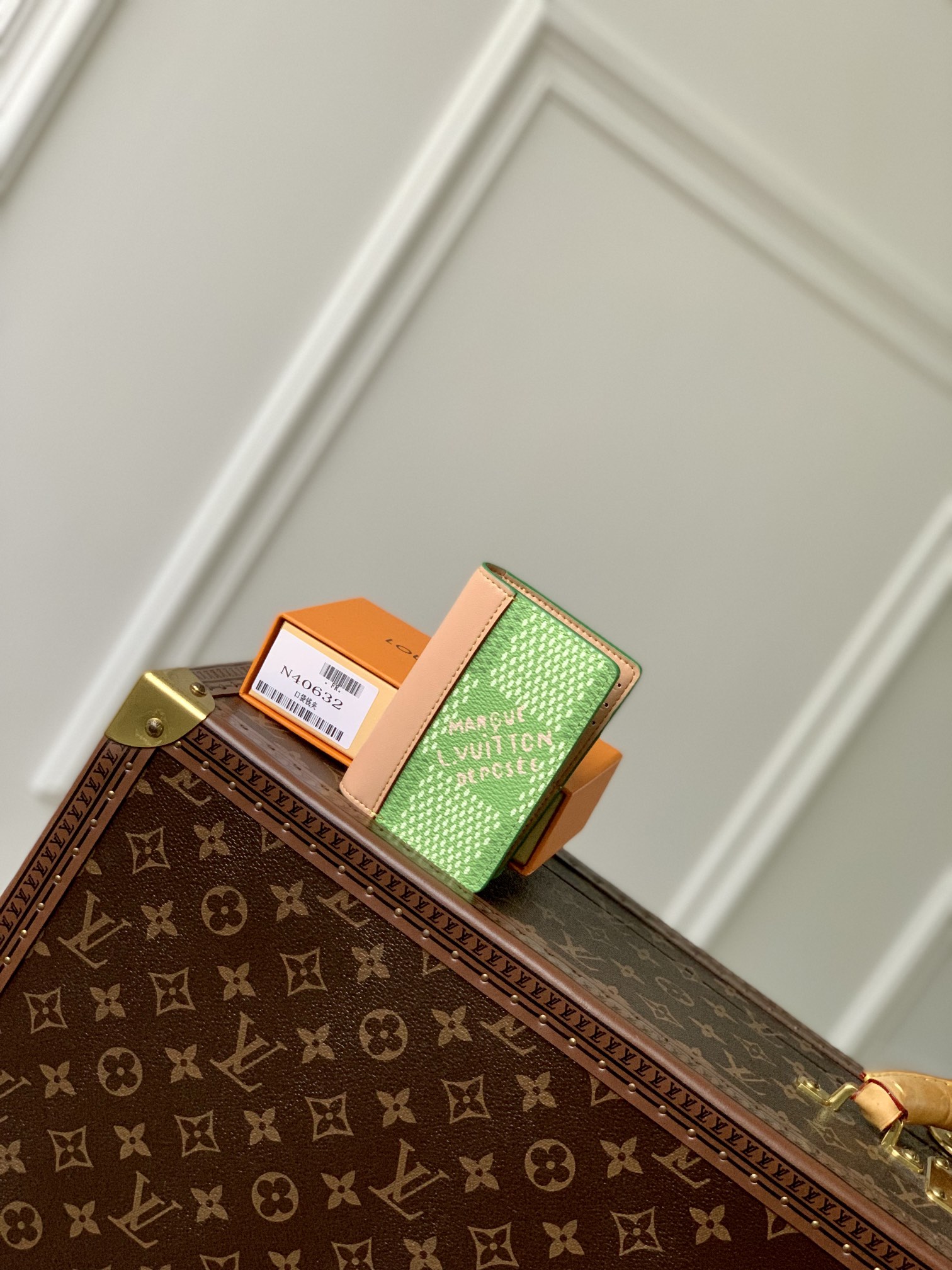 l**is V*t*n wallet-n40632-7.5 x 11.1 x 1cm