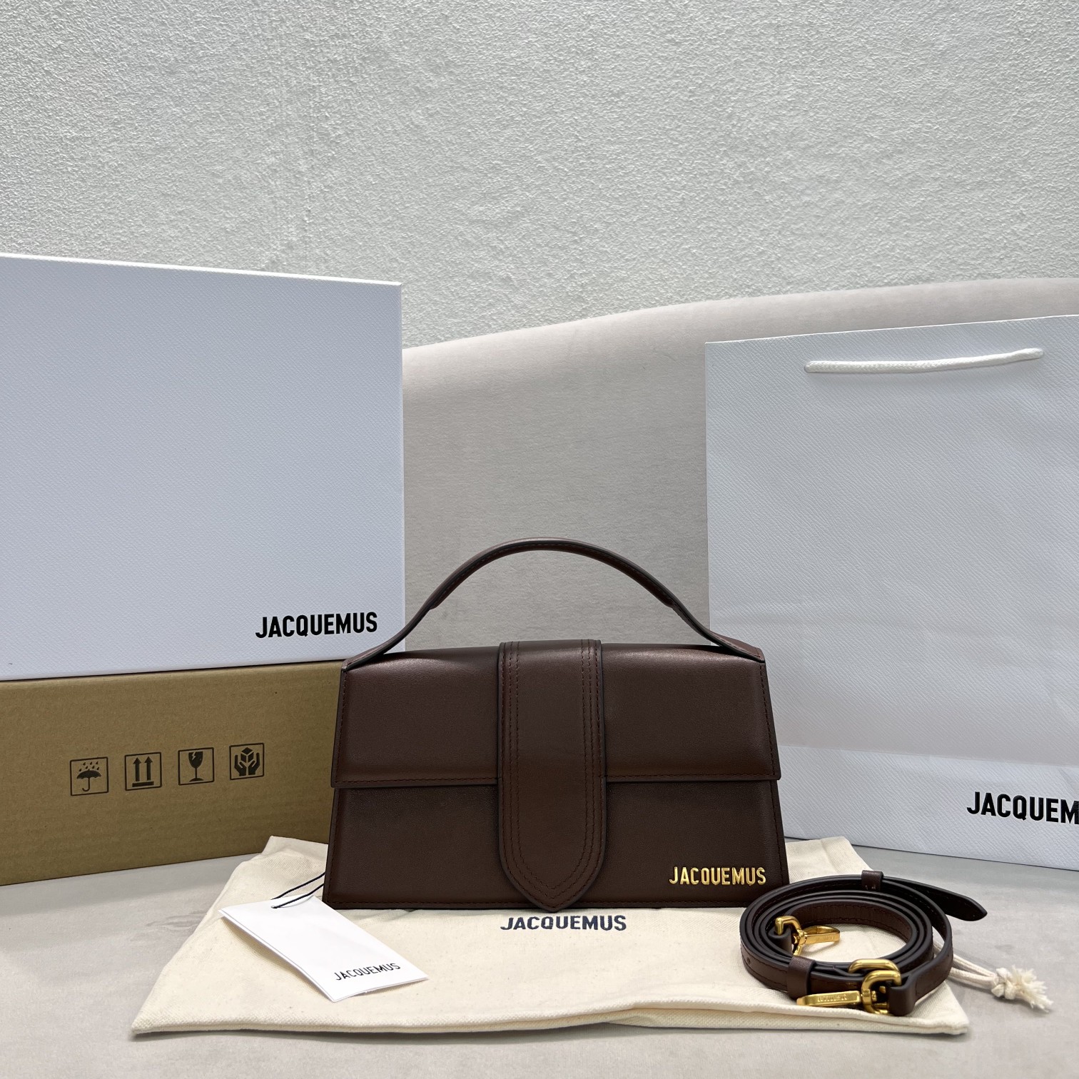 Jacquemus Large Bamnino Bag-24x13x7CM