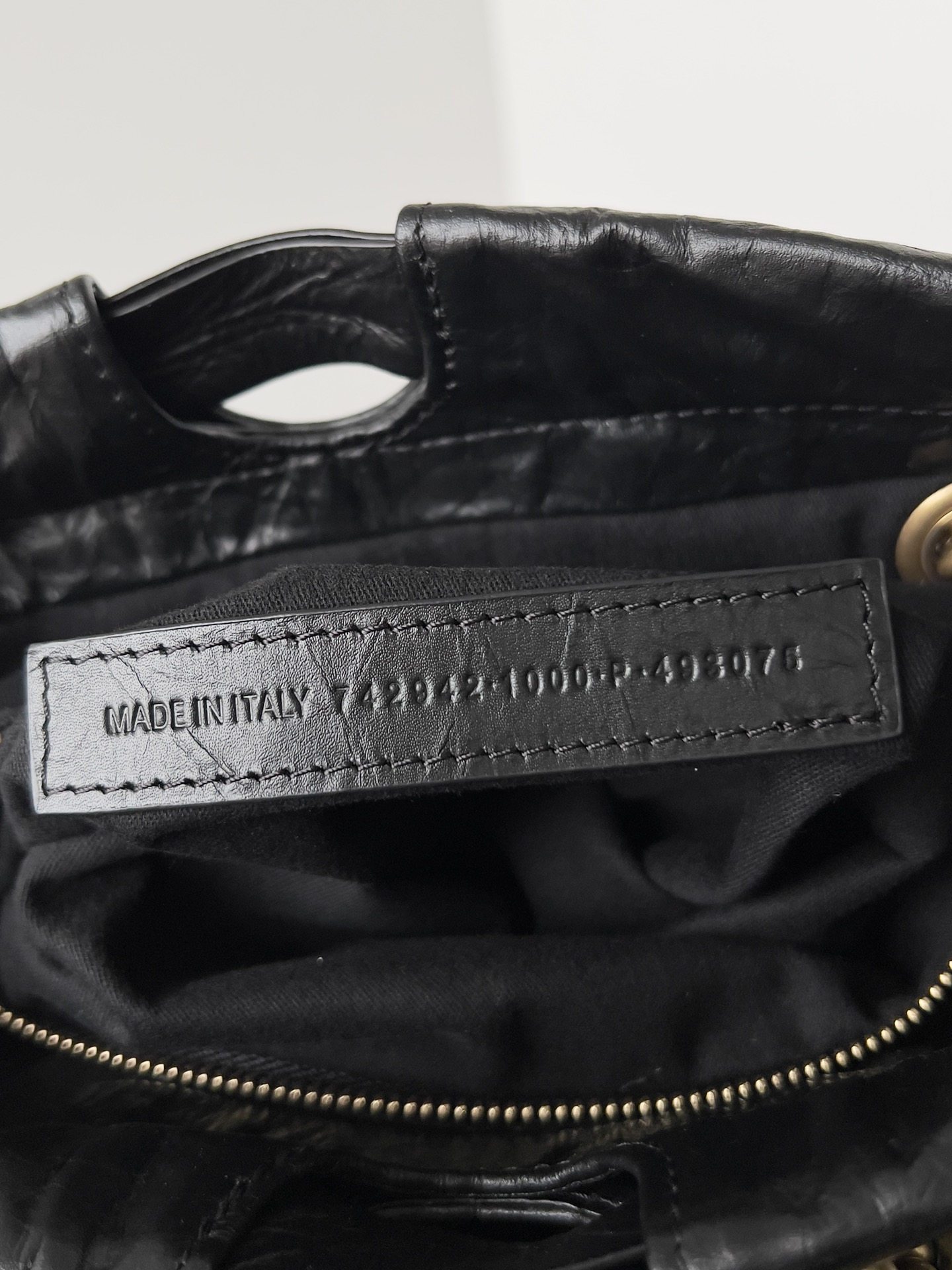 Ba*len*cia*ga crush tote-23.9*25.9*9.9cm