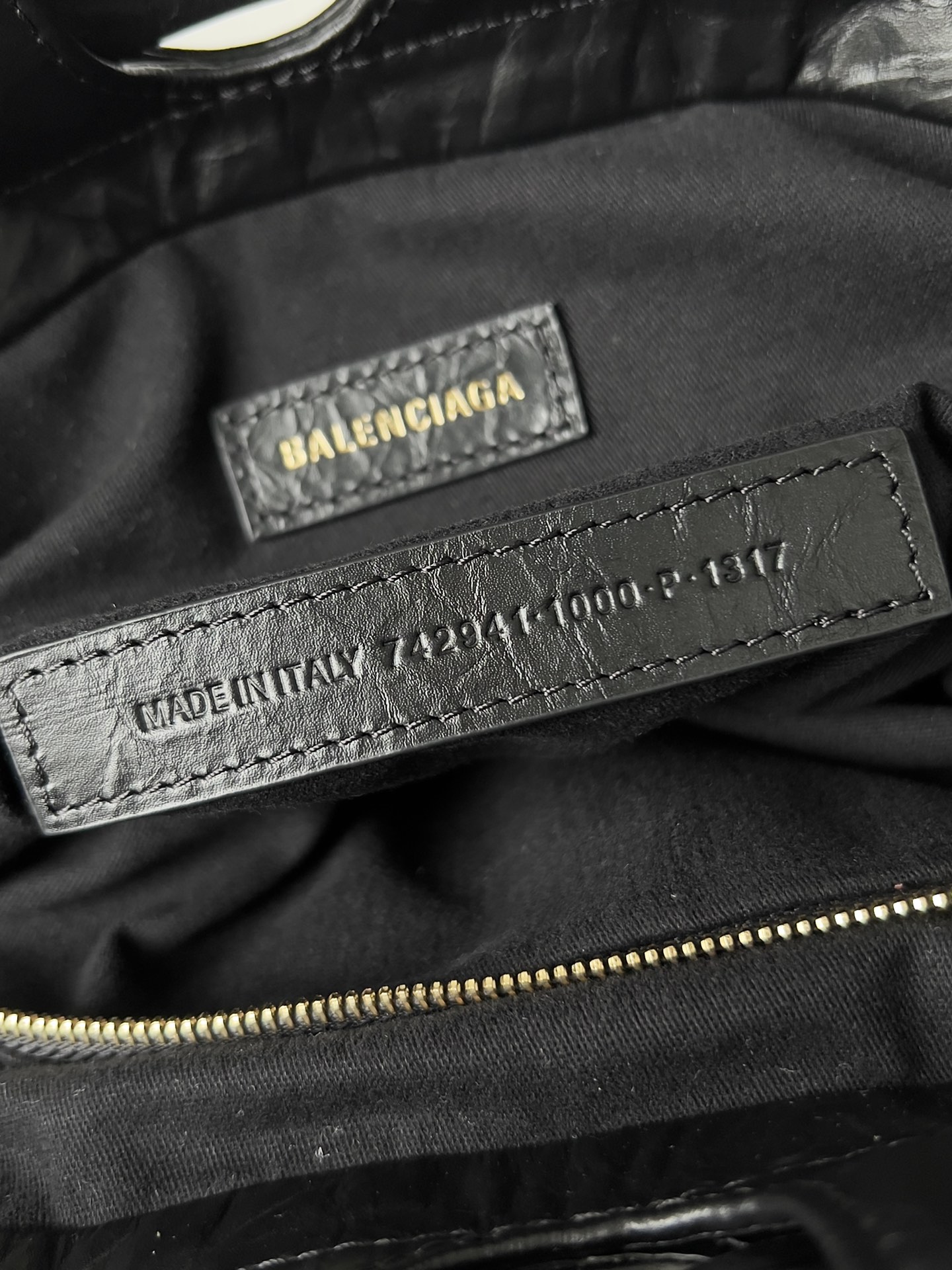 Ba*len*cia*ga crush tote-39.9x46.0x14.0cm