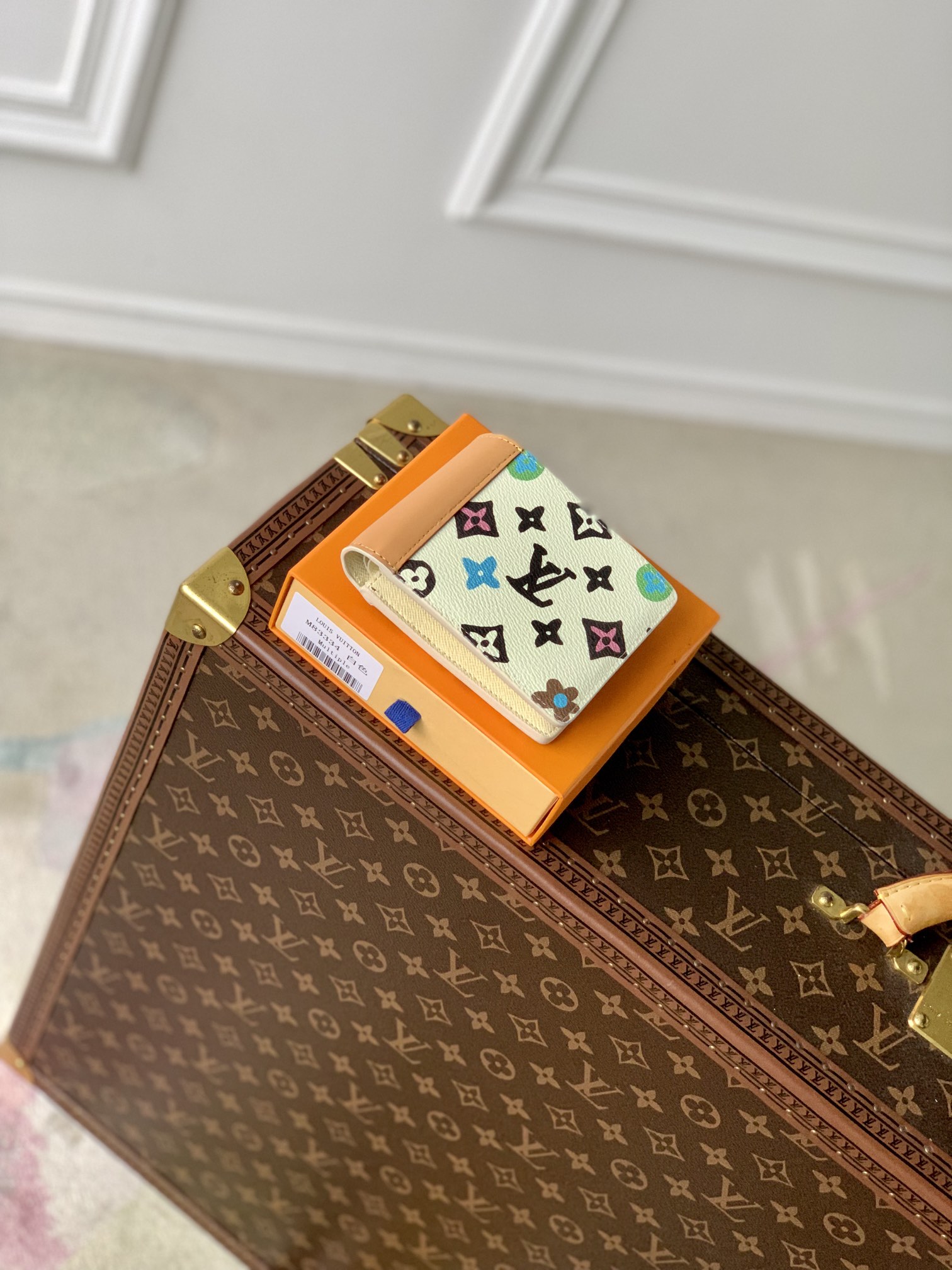 l**is V*t*n multiple wallet-m83334-11.5 x 9 x 1.5 cm