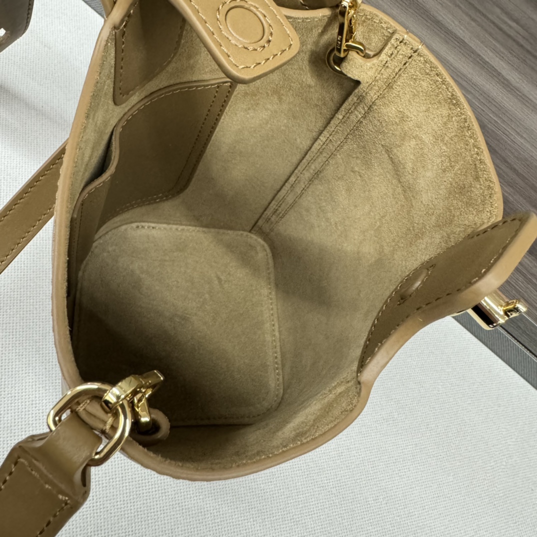 Loewe Mini Pebble Bucket Bag-16*16*19.5CM