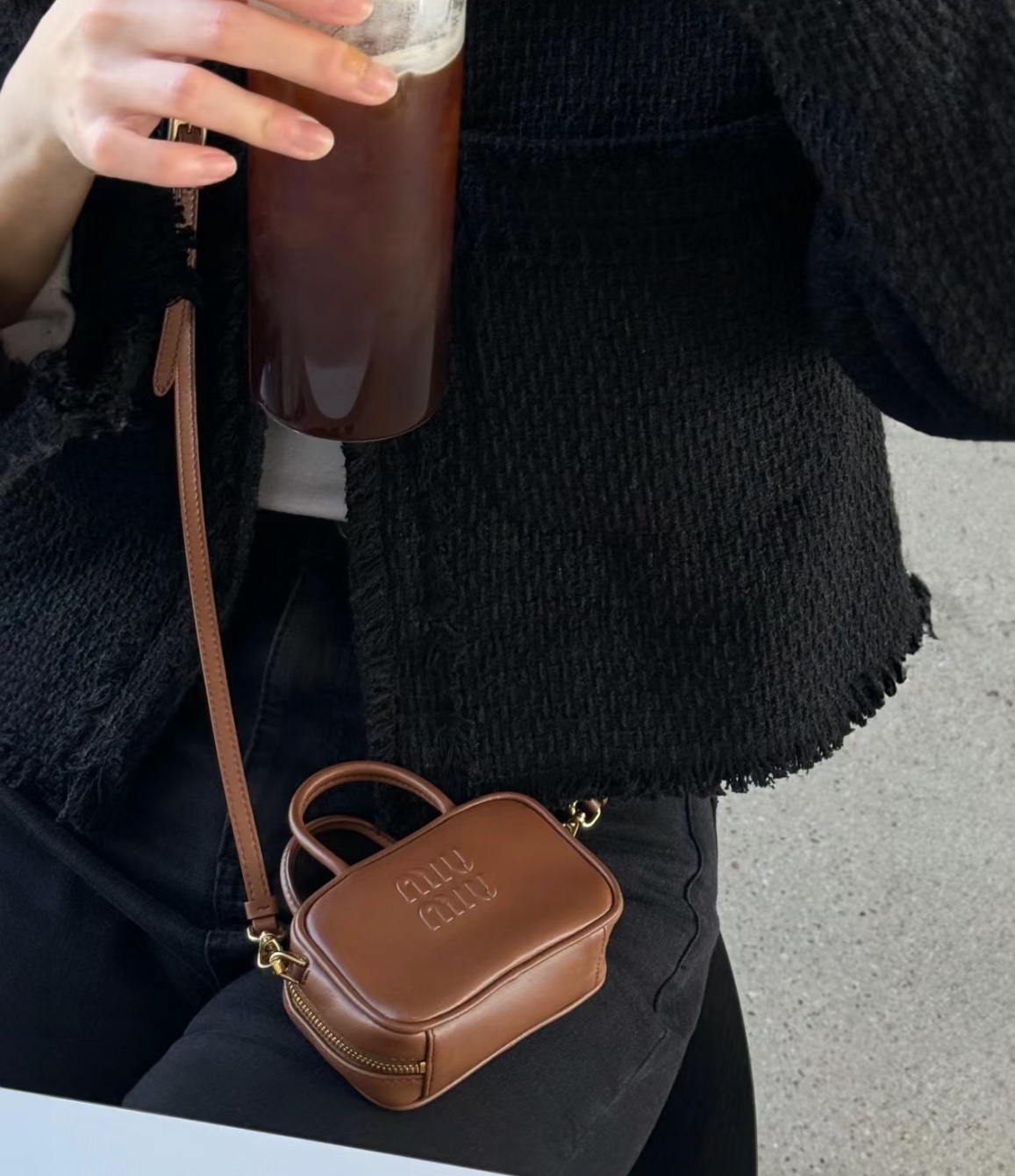 MiuMiu Mini Bag-11*4.5*7CM