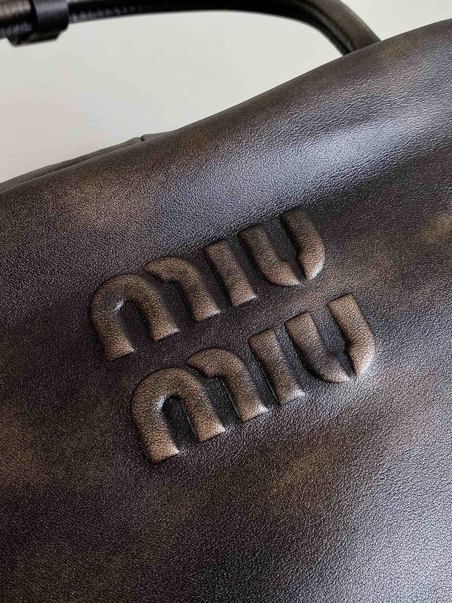 MiuMiu Bowling Bag-34X23X12CM