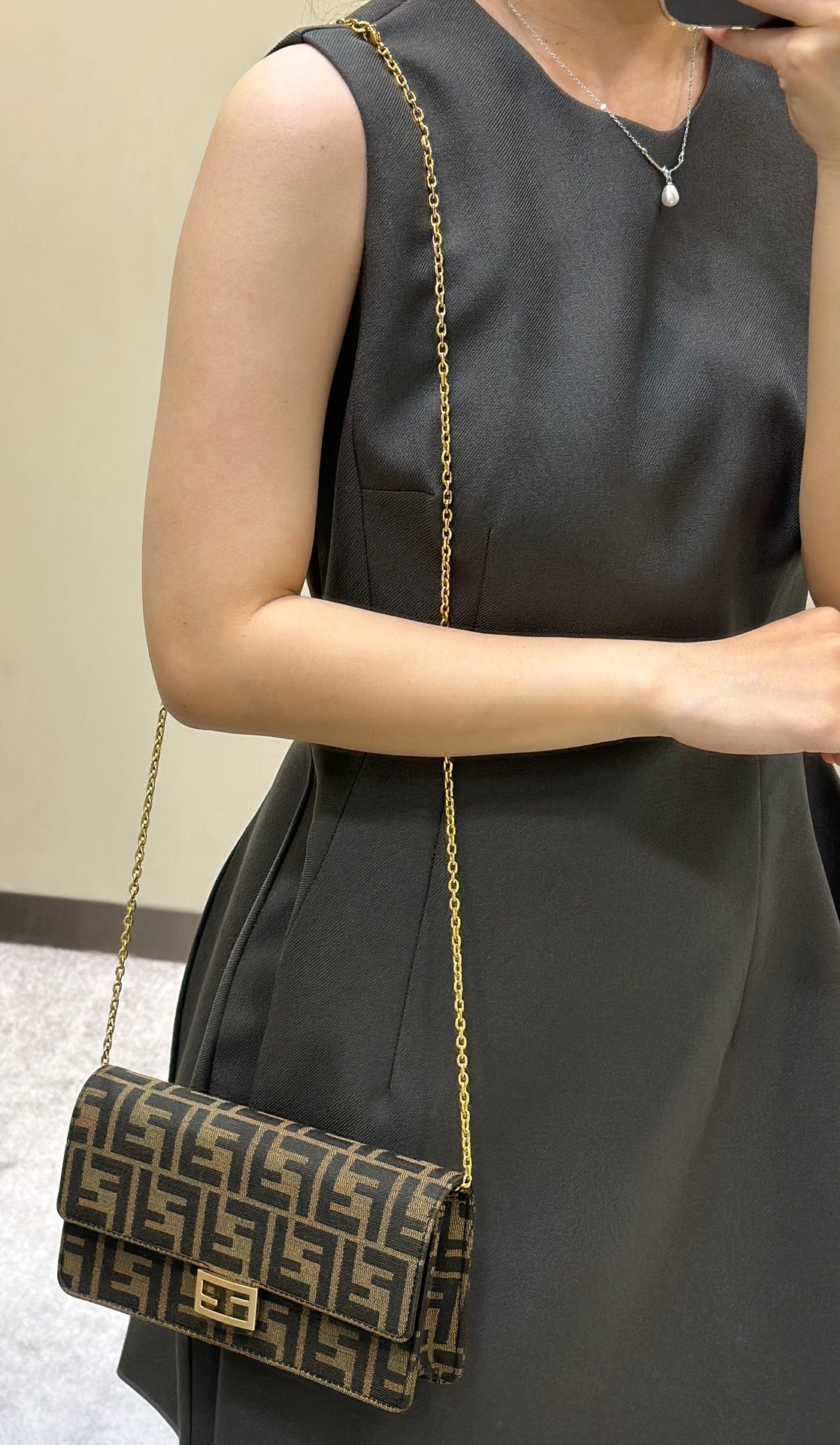 F**di baguette bag-21/5/11.5cm