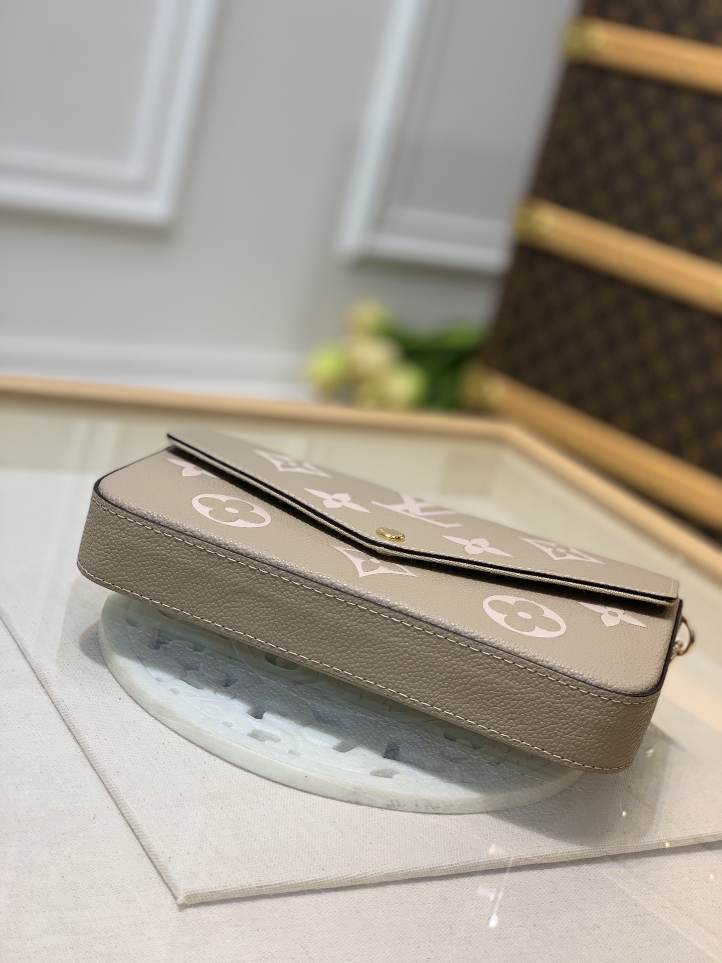 l**is V*t*n m83589 pochette félicie wallet -21*12*3cm