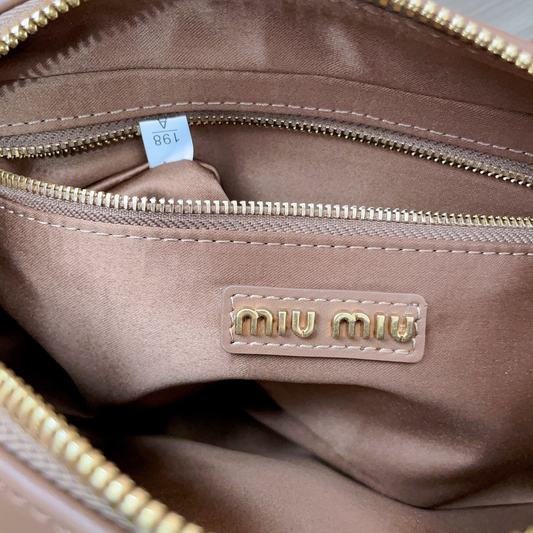 MiuMiu Leather Shoulder 5BC158 Bag-24*11.5*7CM