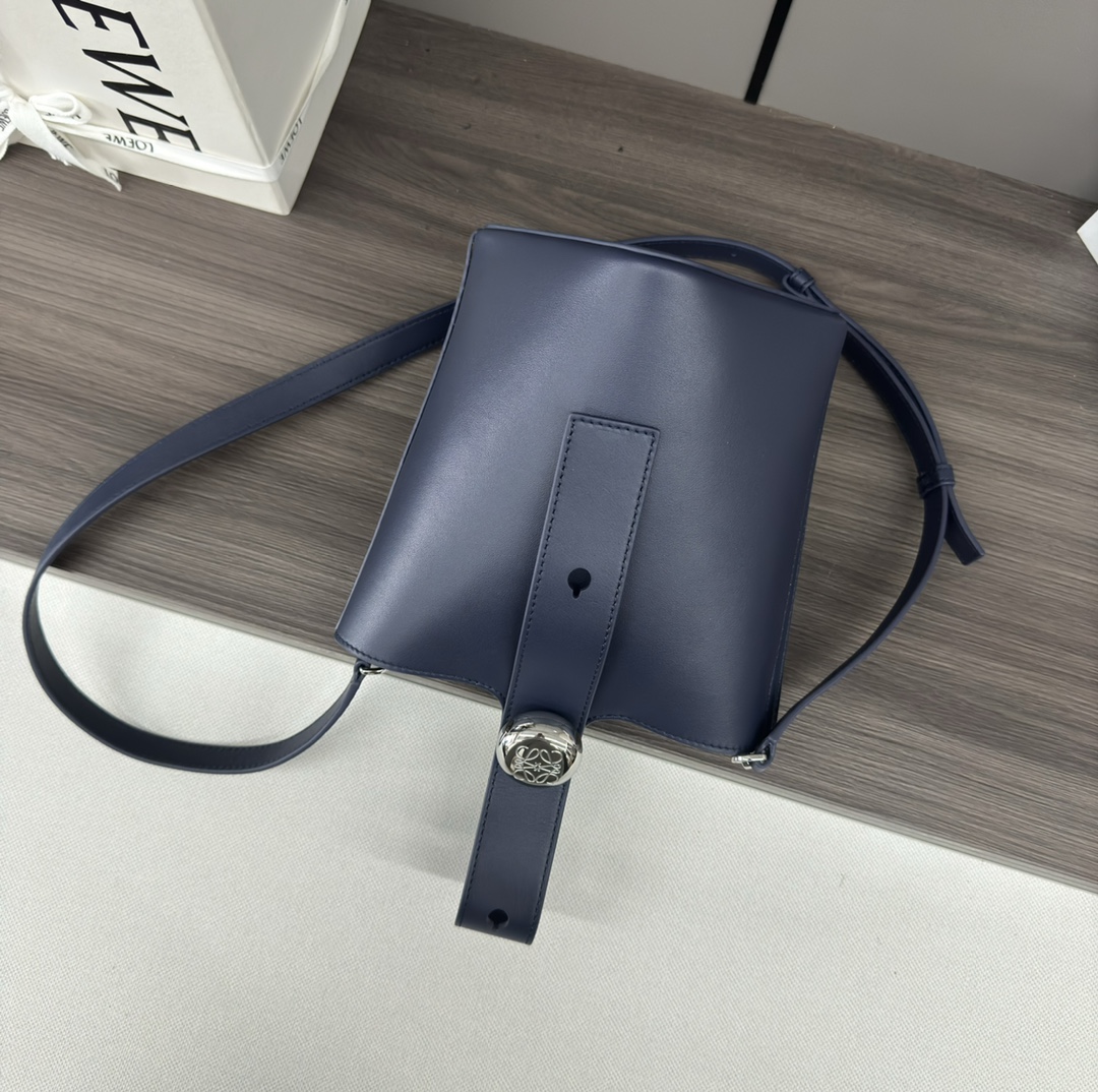 Loewe Mini Pebble Bucket Bag-16*16*19.5CM