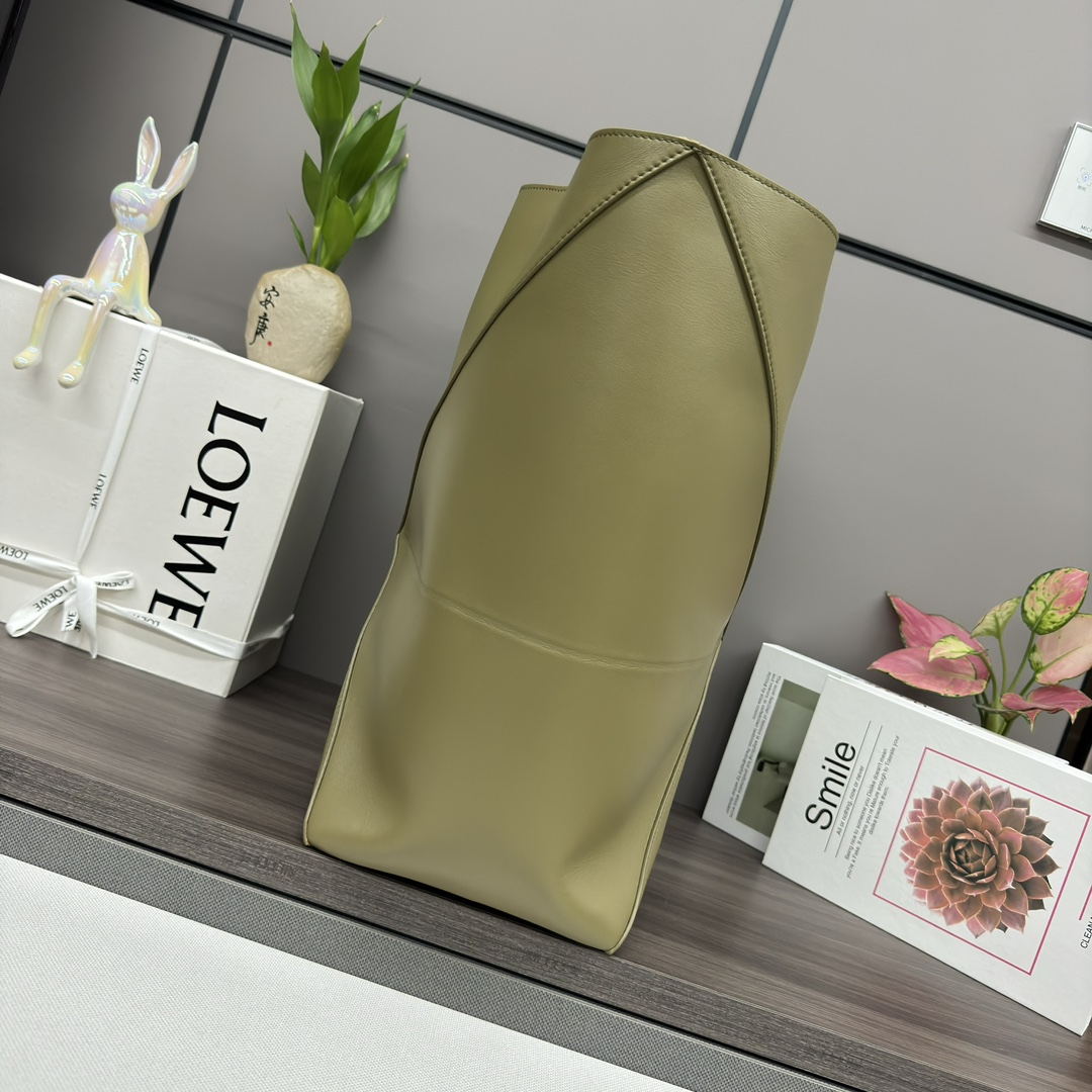 Loewe Puzzle Fold Leather Tote-42*18*41CＭ