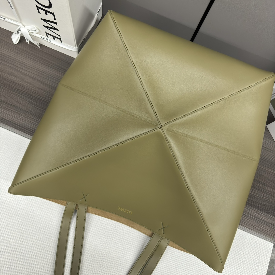 Loewe Puzzle Fold Leather Tote-42*18*41CＭ
