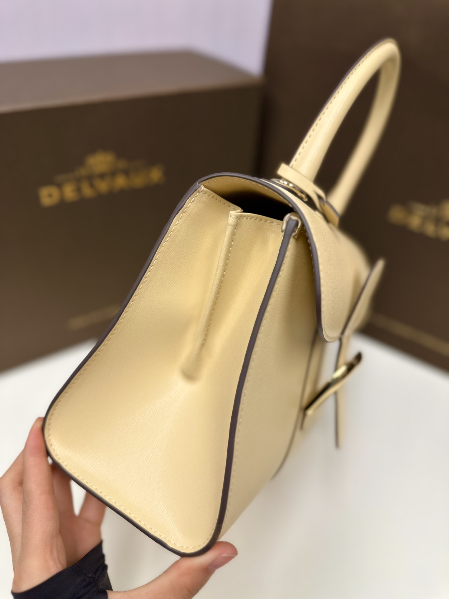 Delvaux Brillant PM Bag-24*12*19CM