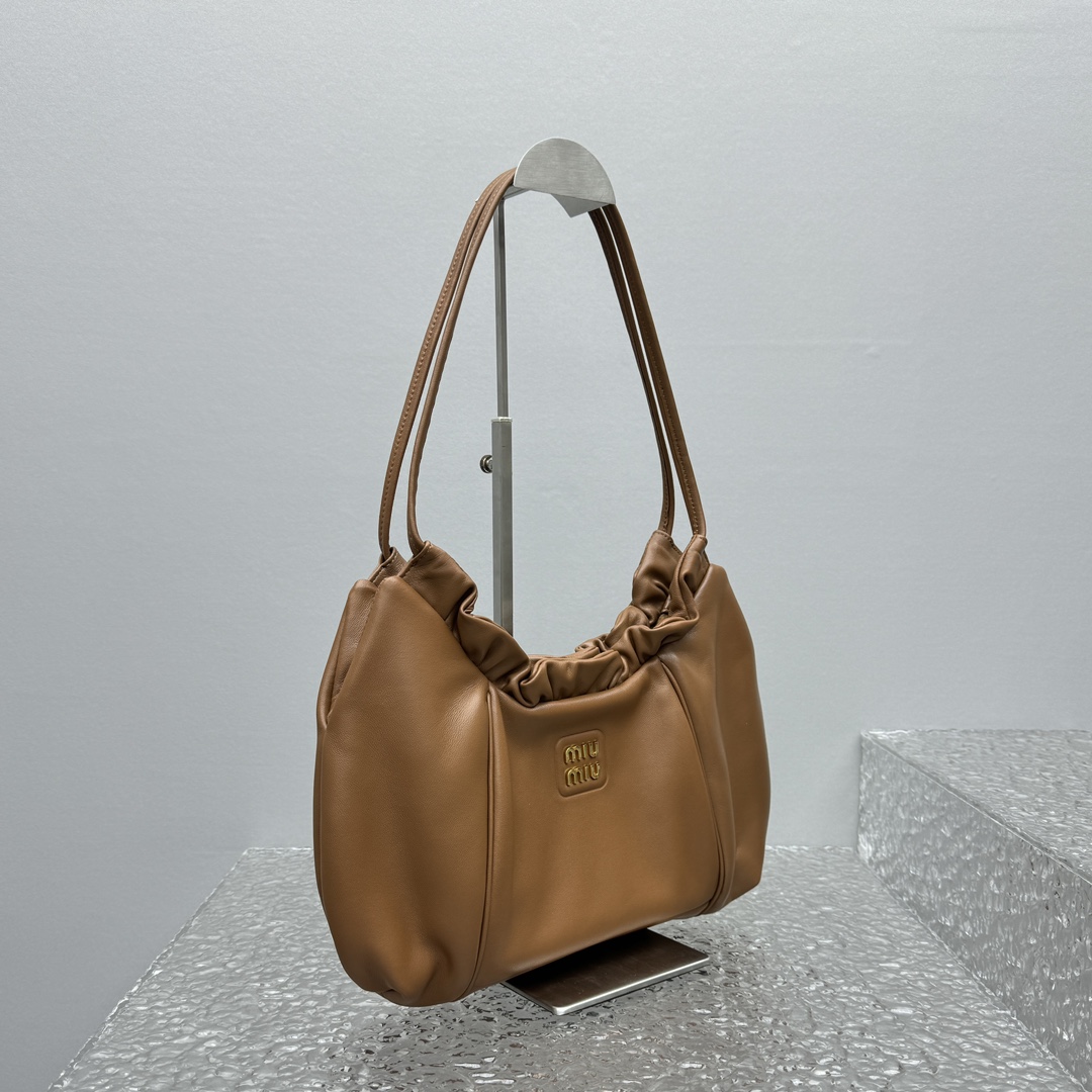 MiuMiu Wrinkle Dumpling Bag-38*19*7CM