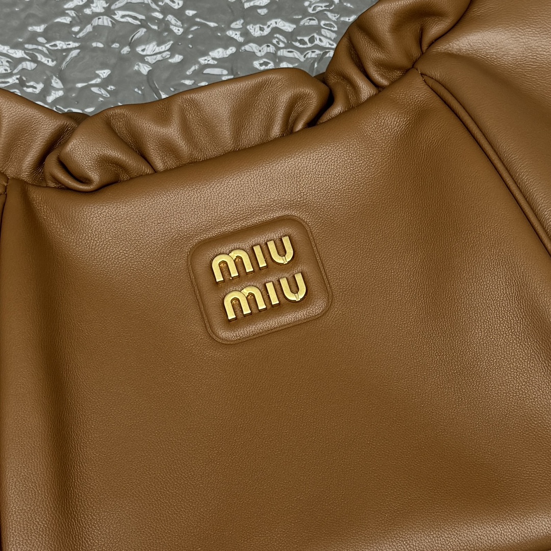 MiuMiu Wrinkle Dumpling Bag-38*19*7CM