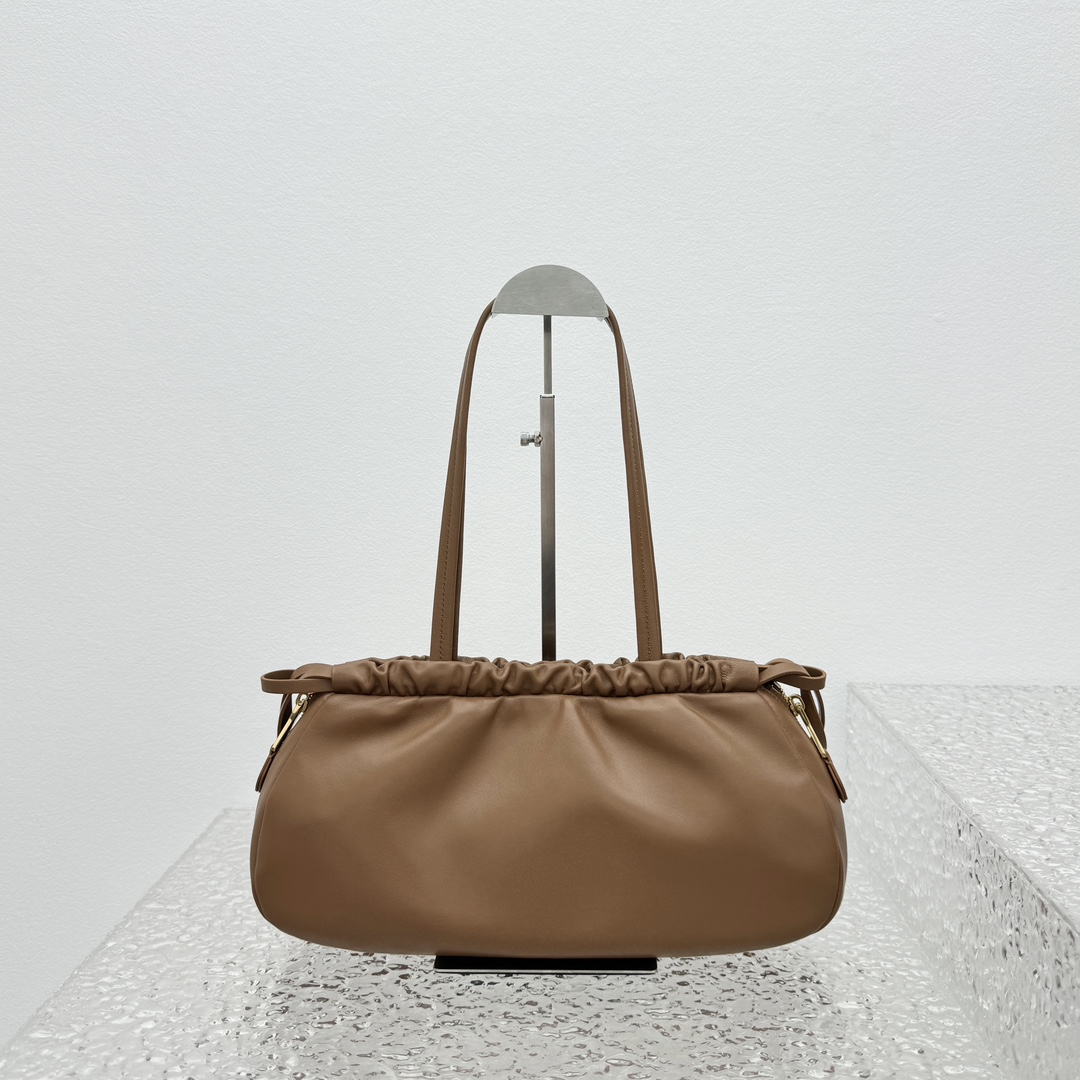 MiuMiu Leather Hobo Bag-35*18*9CM