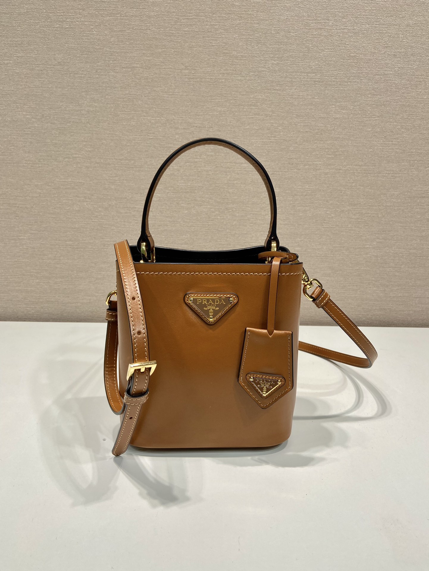 Pra*a 1ba373 tote-15*16*9.5cm