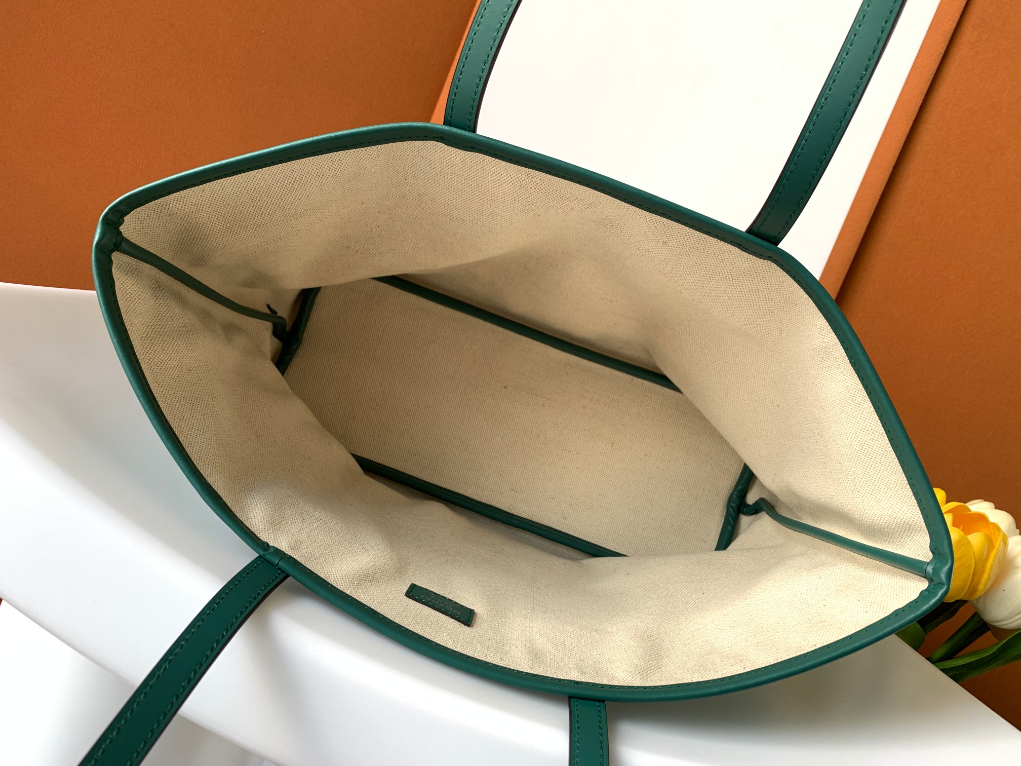 Go*ard canvas 1920 tote-45x13.5x27cm