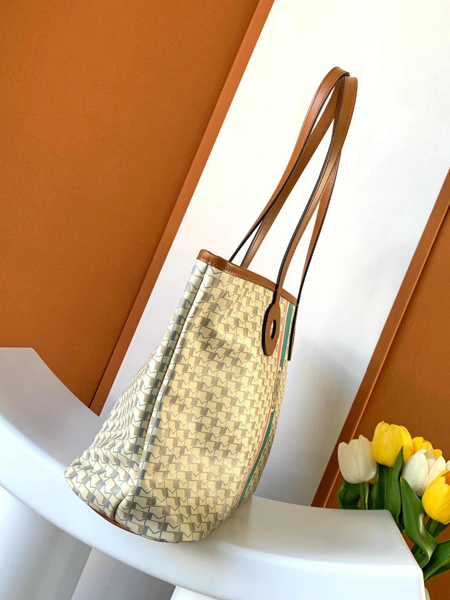 Go*ard canvas 1920 tote-45x13.5x27cm